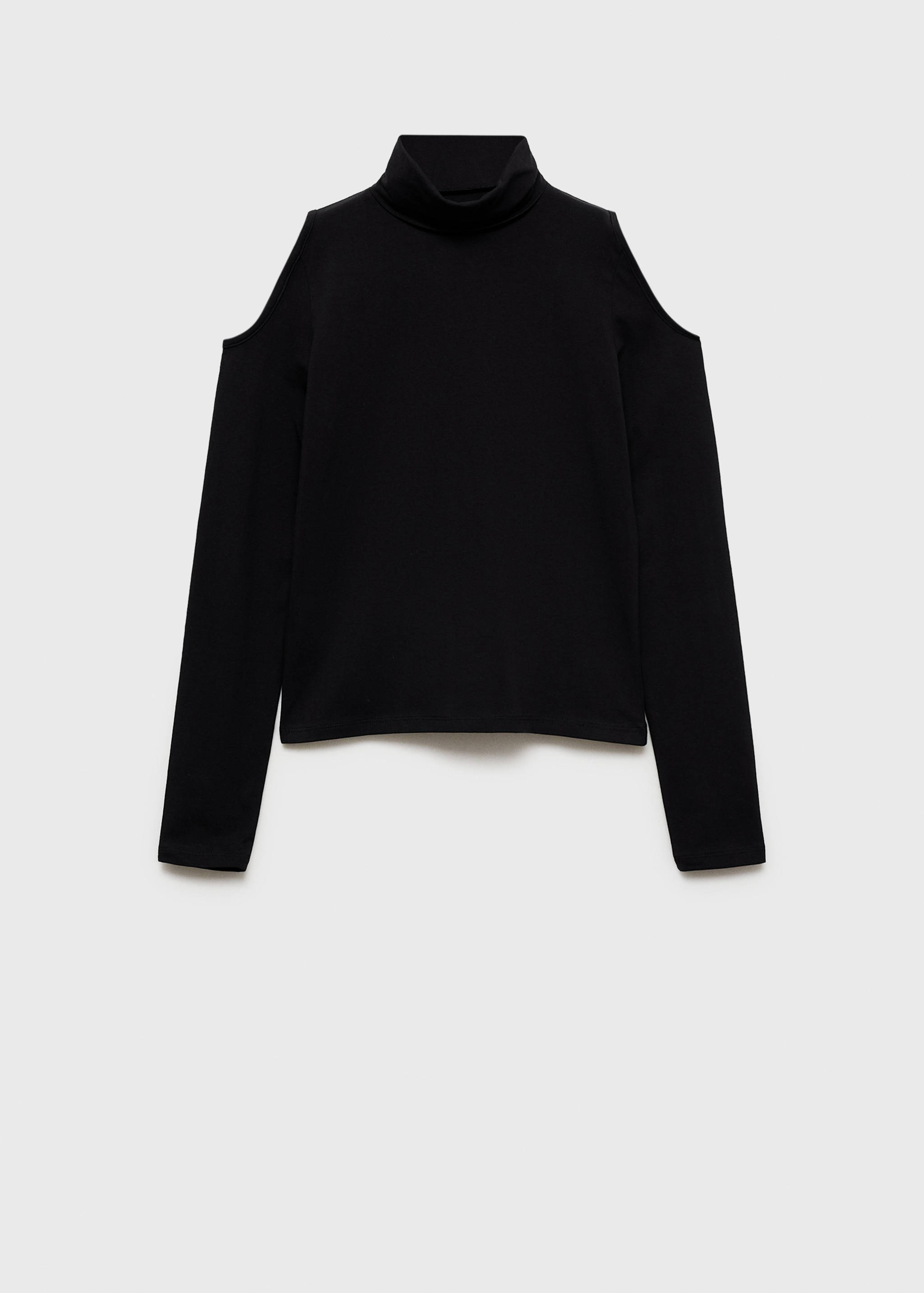 Camiseta cuello alto aberturas - Artículo sin modelo