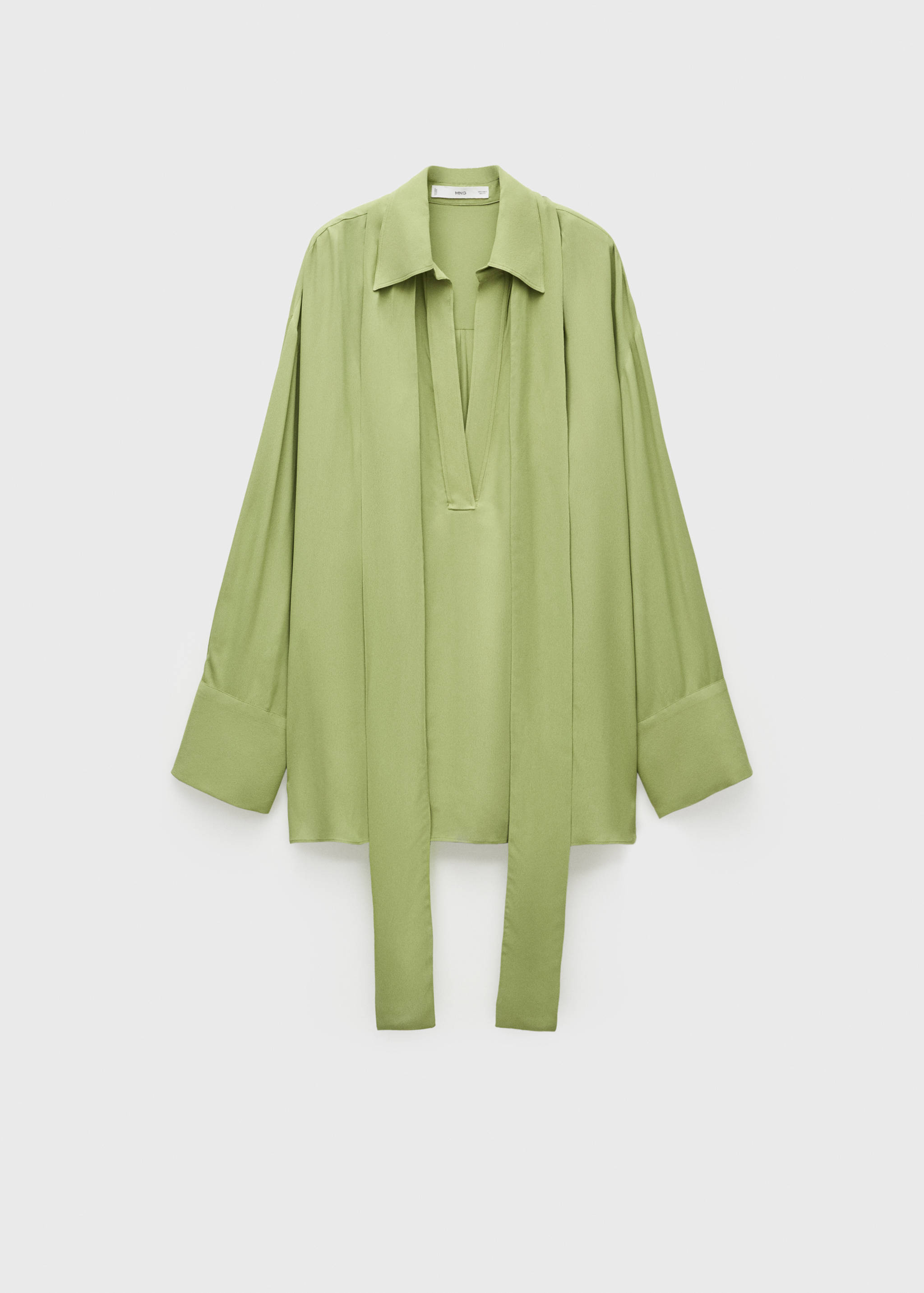 Chiffon blouse with tie - Article without model