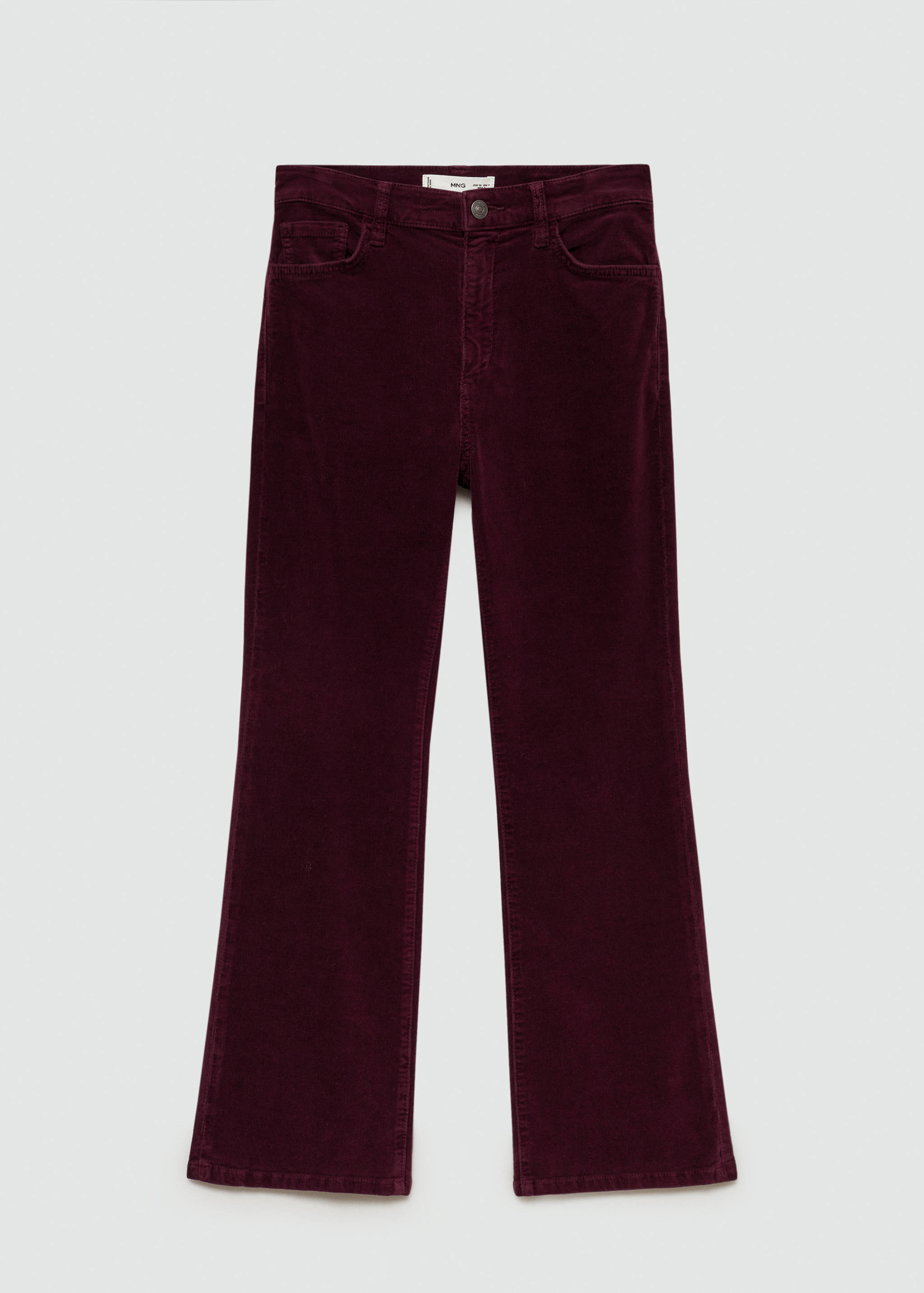 Sienna flared cropped corduroy jeans - Article without model