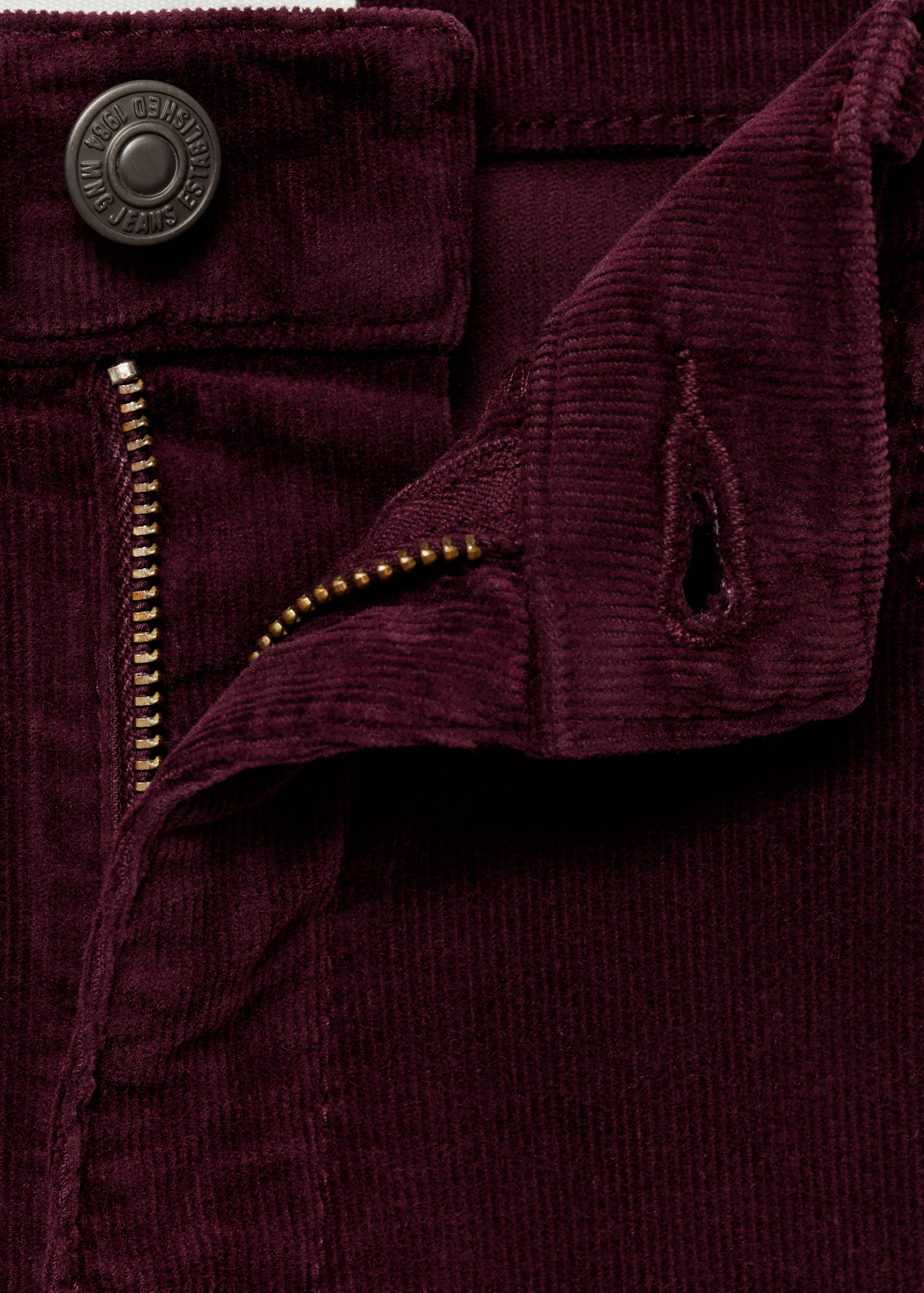Sienna flared cropped corduroy jeans - Details of the article 8
