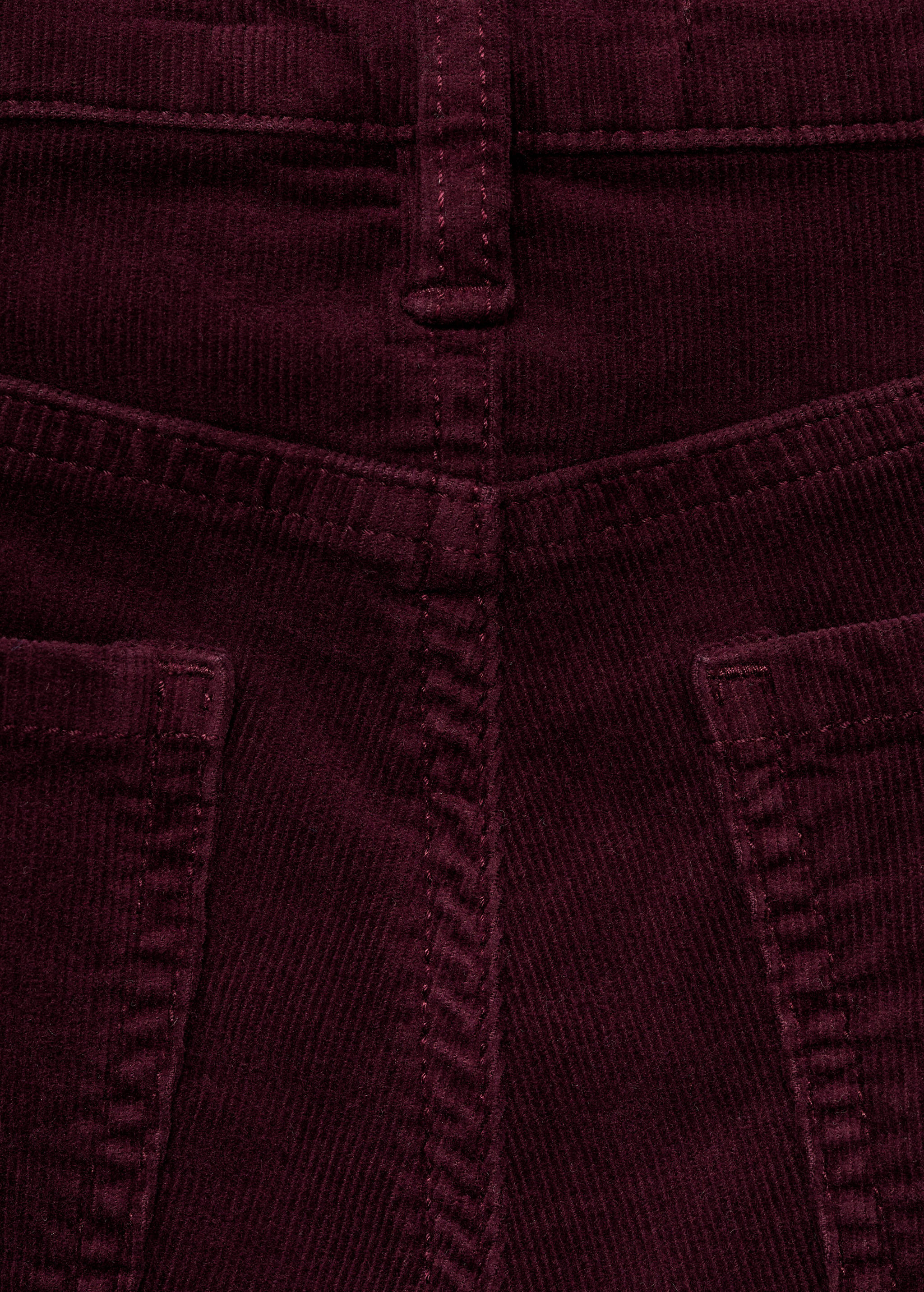Sienna flared cropped corduroy jeans - Details of the article 0