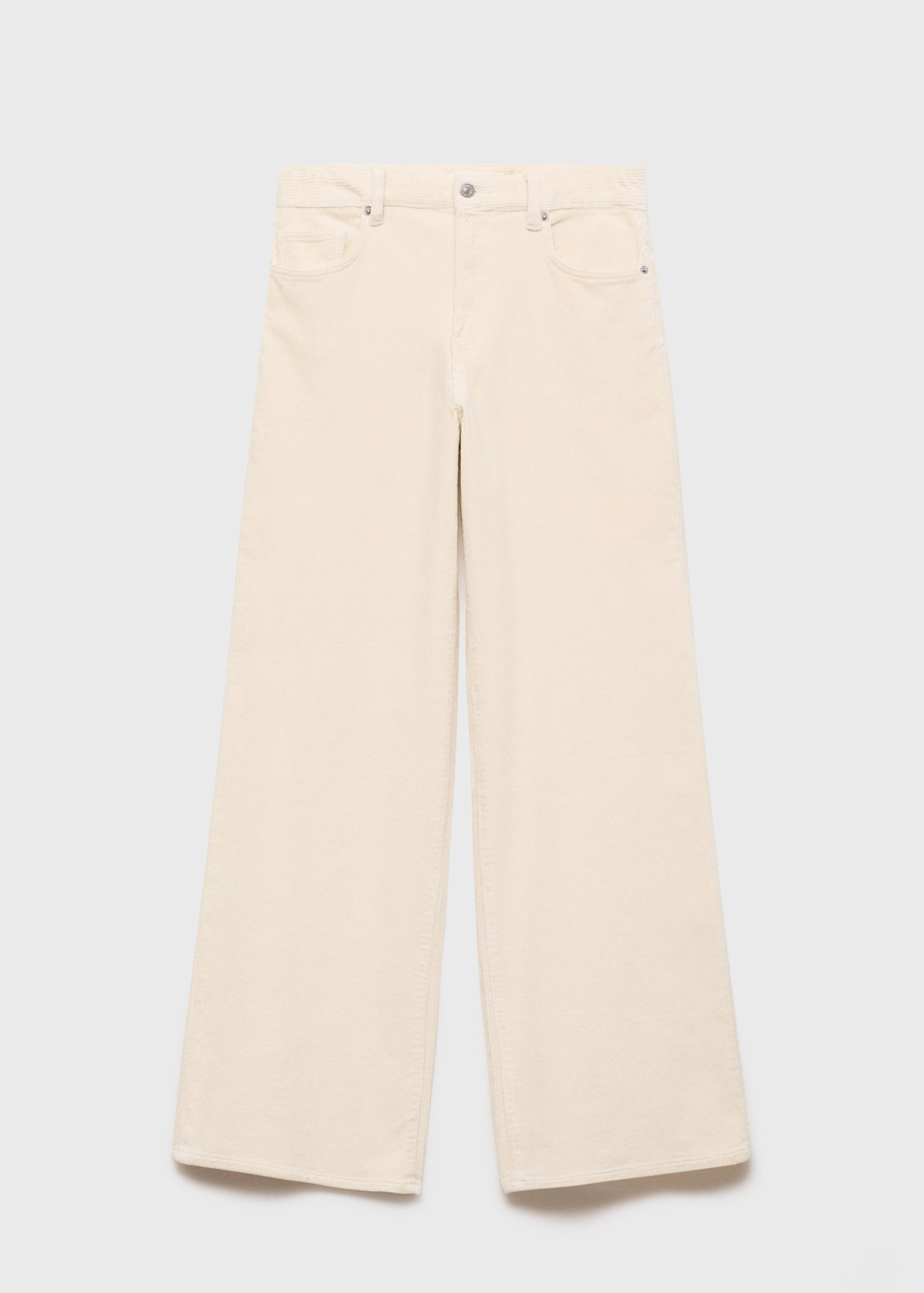 Wide leg corduroy jeans - Article without model