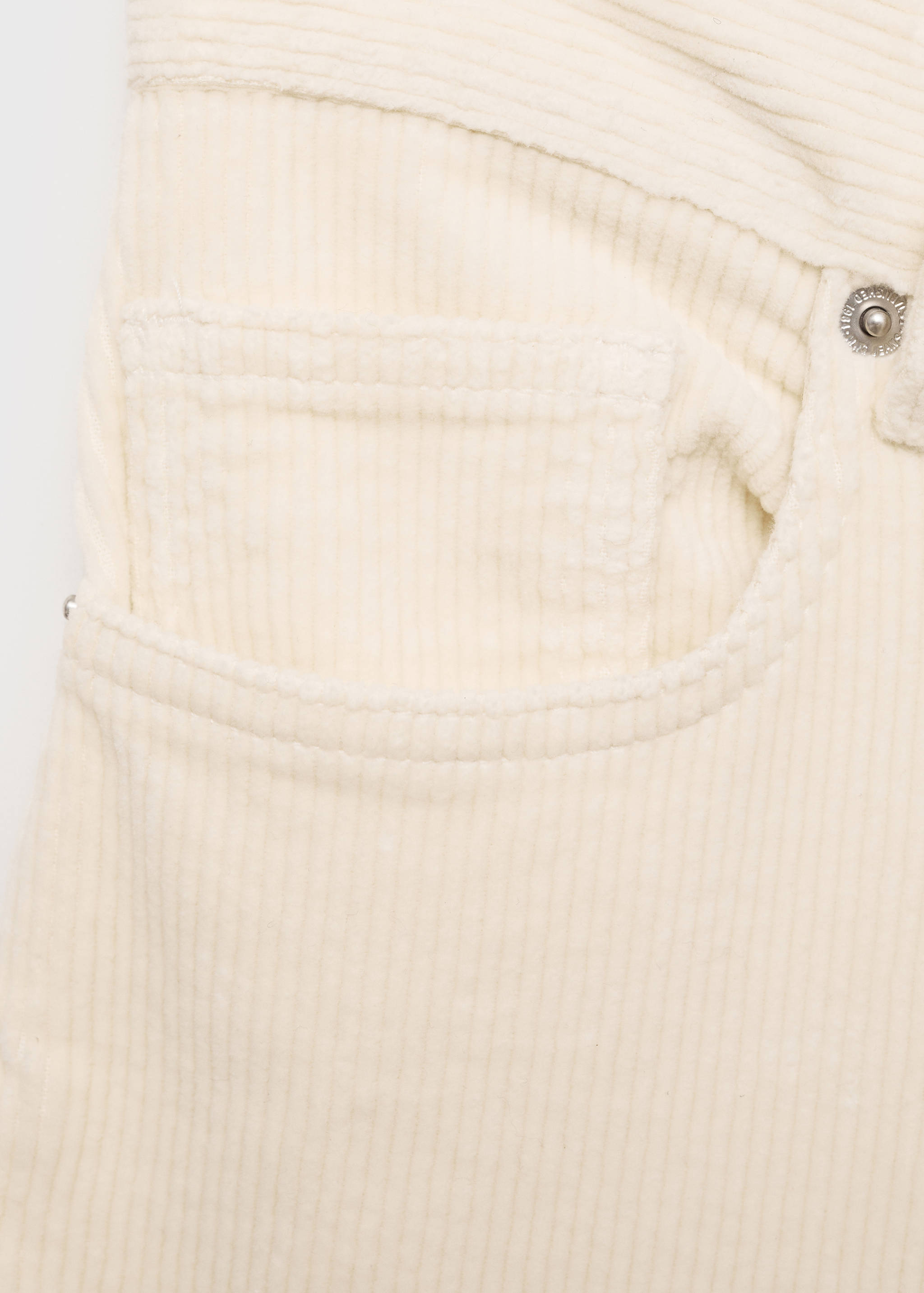 Wide leg corduroy jeans - Details of the article 8