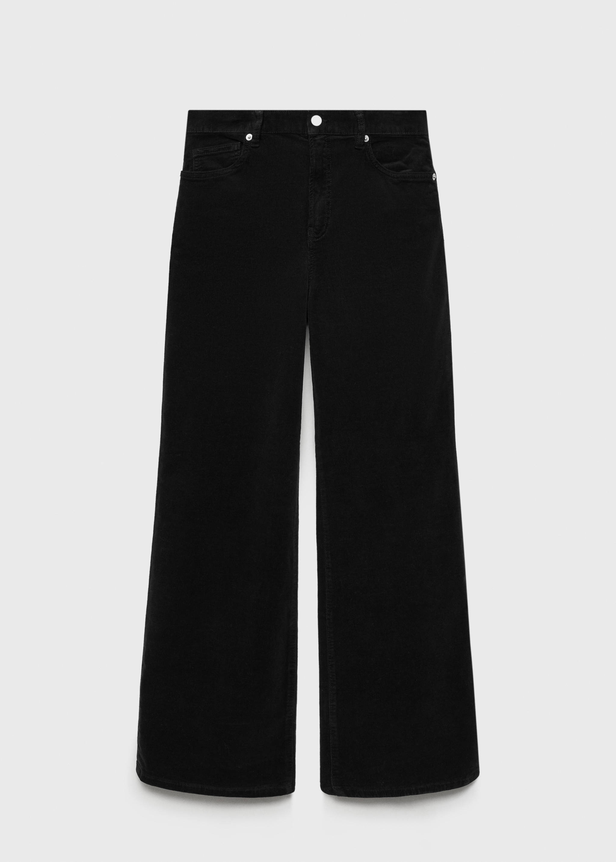Wide leg corduroy jeans - Article without model