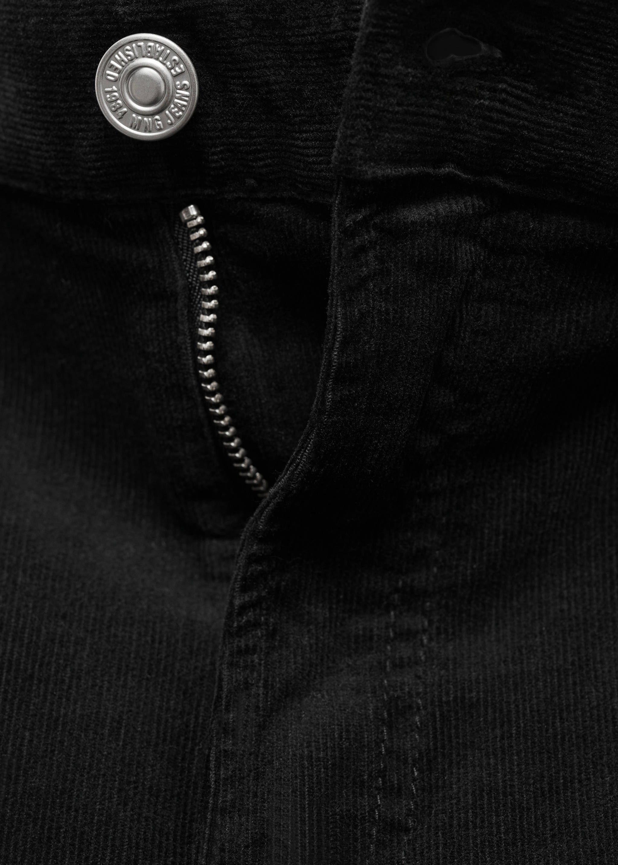 Wide leg corduroy jeans - Details of the article 8