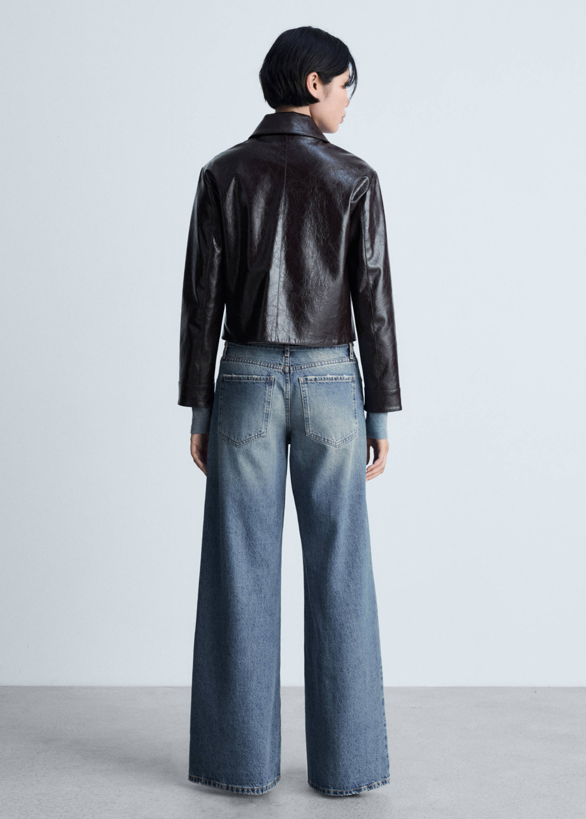 Jean large taille normale - Verso de l’article