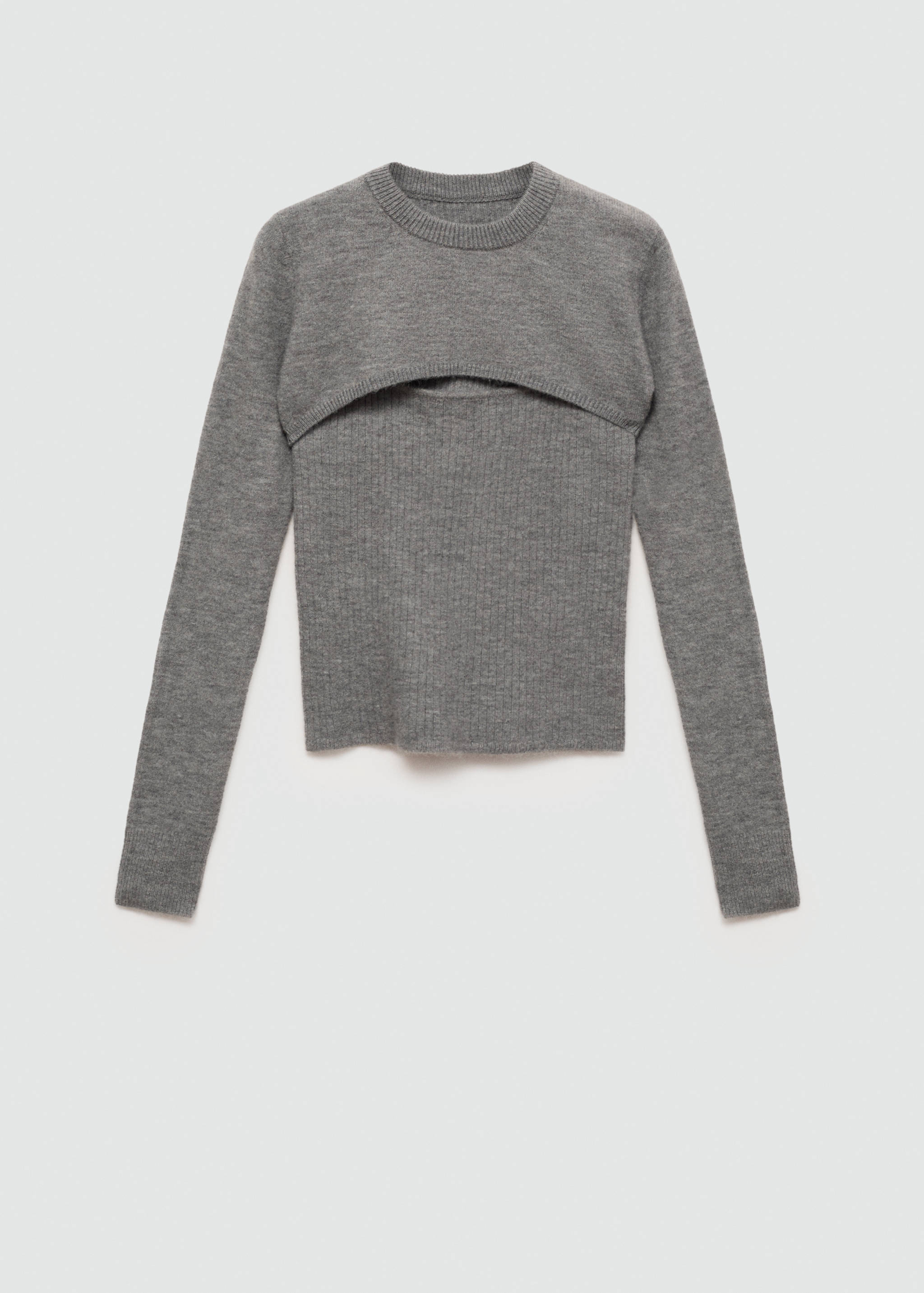 Pull-over combiné ouverture - Article sans modèle