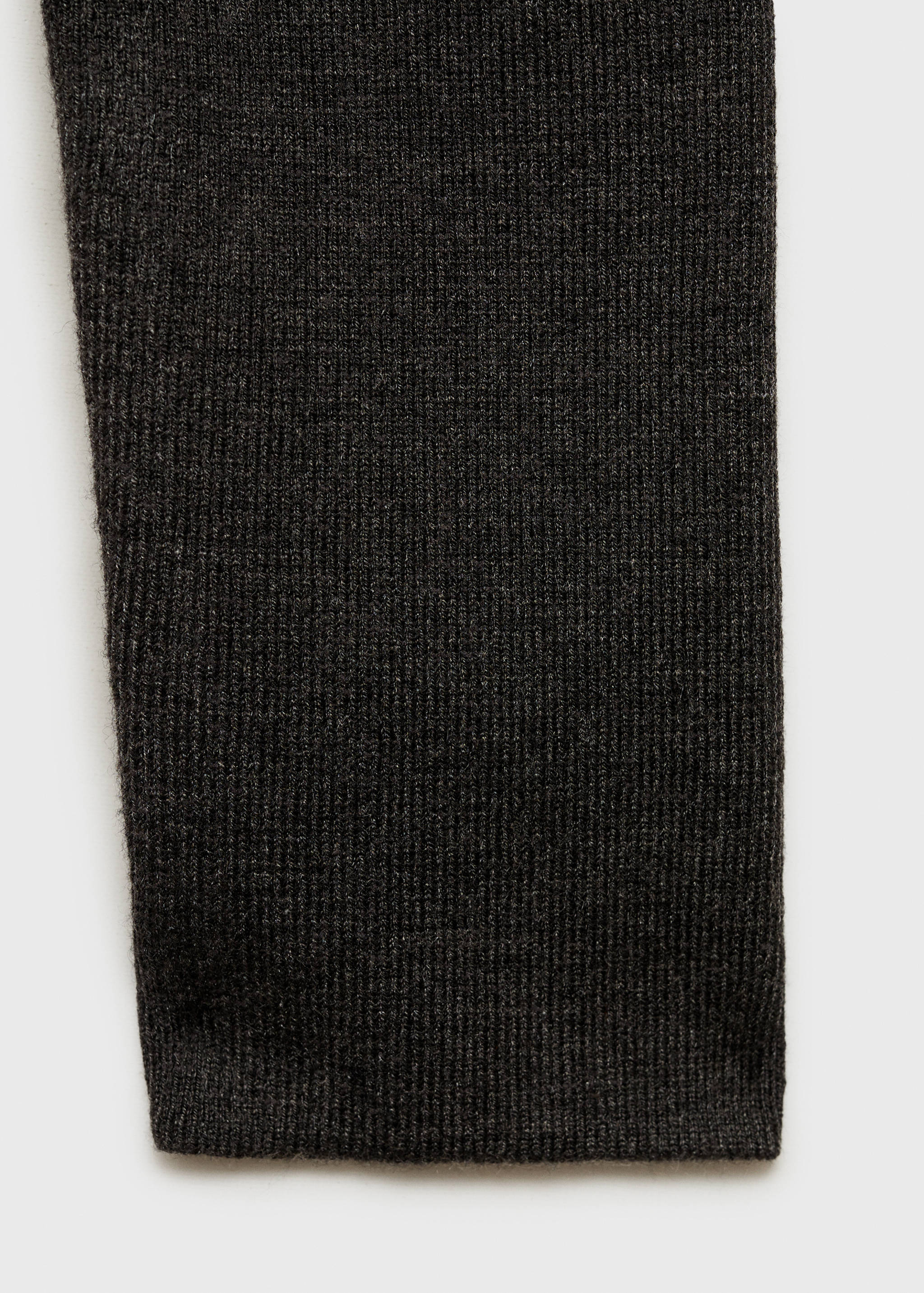 Open-shoulder sweater with zip - Details of the article 0
