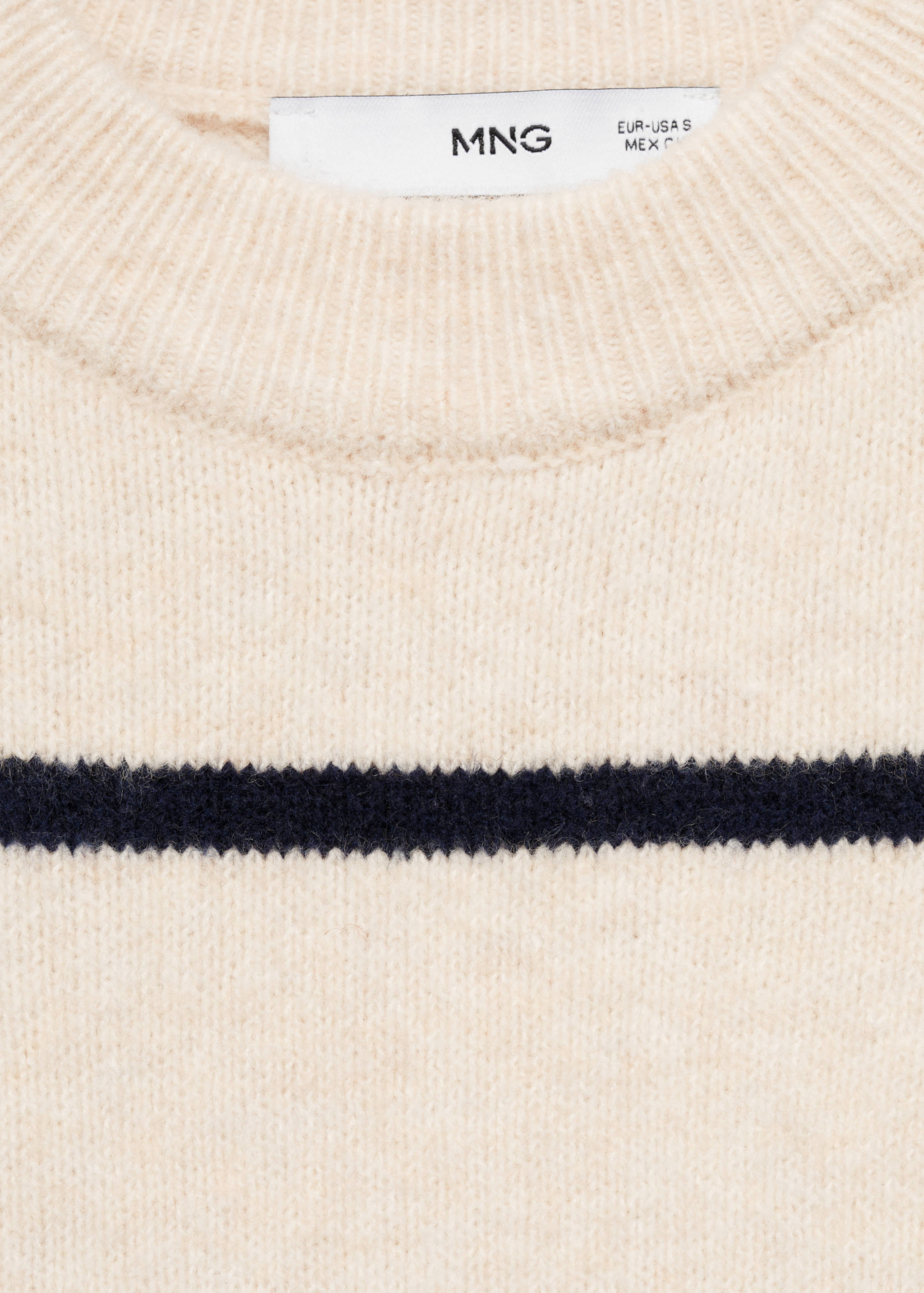 Knit striped sweater - Details of the article 8