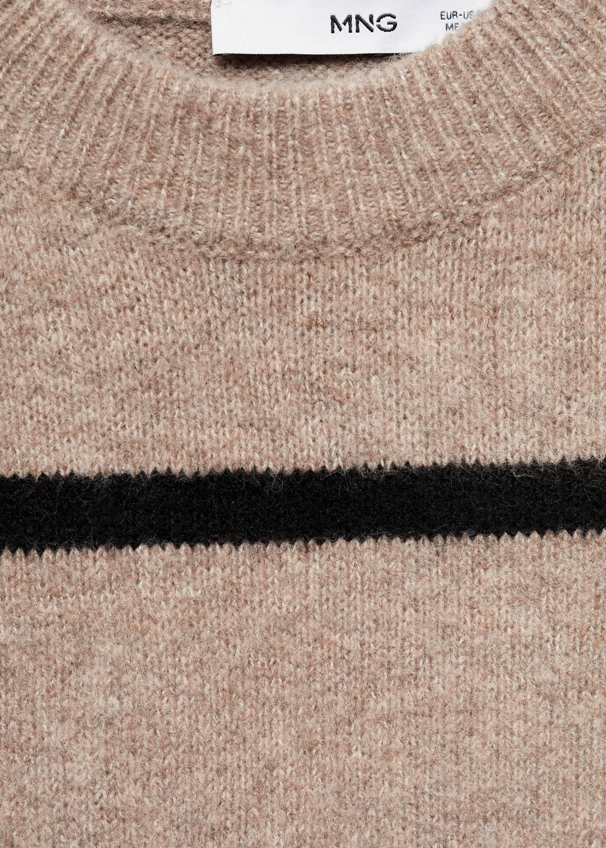 Knit striped sweater - Details of the article 8