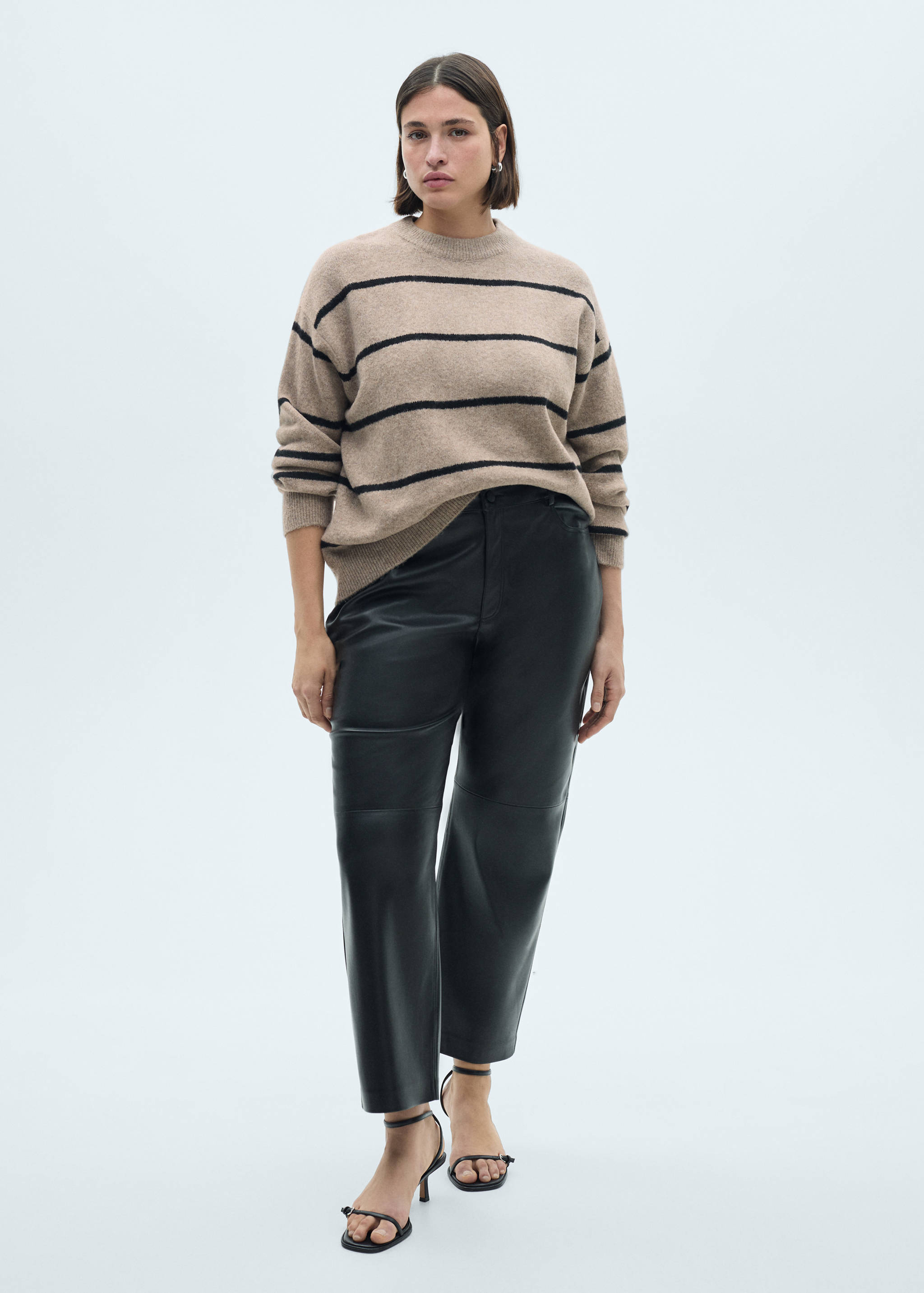 Knit striped sweater - Details of the article 3