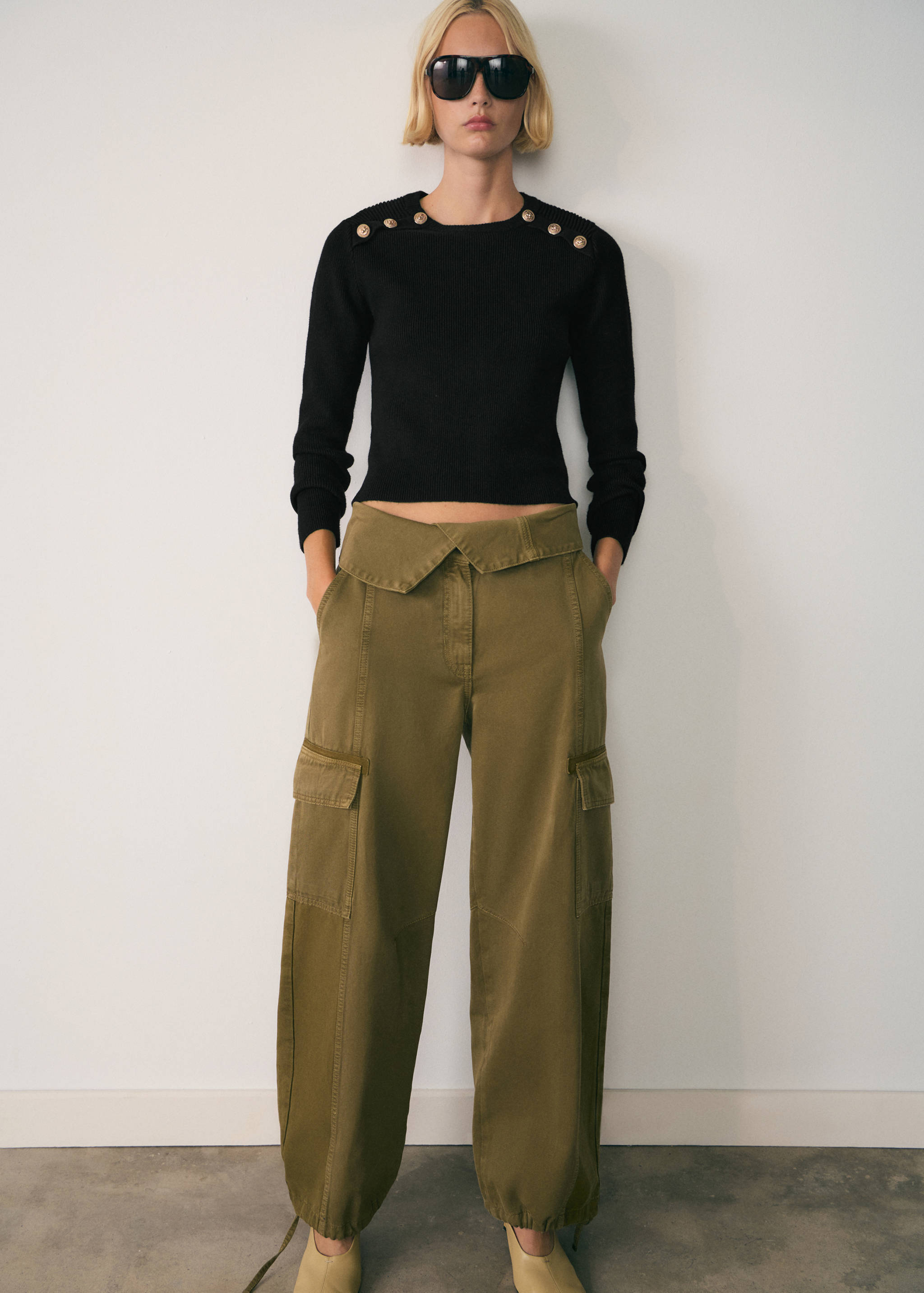 Jersey botones joya - Plano general