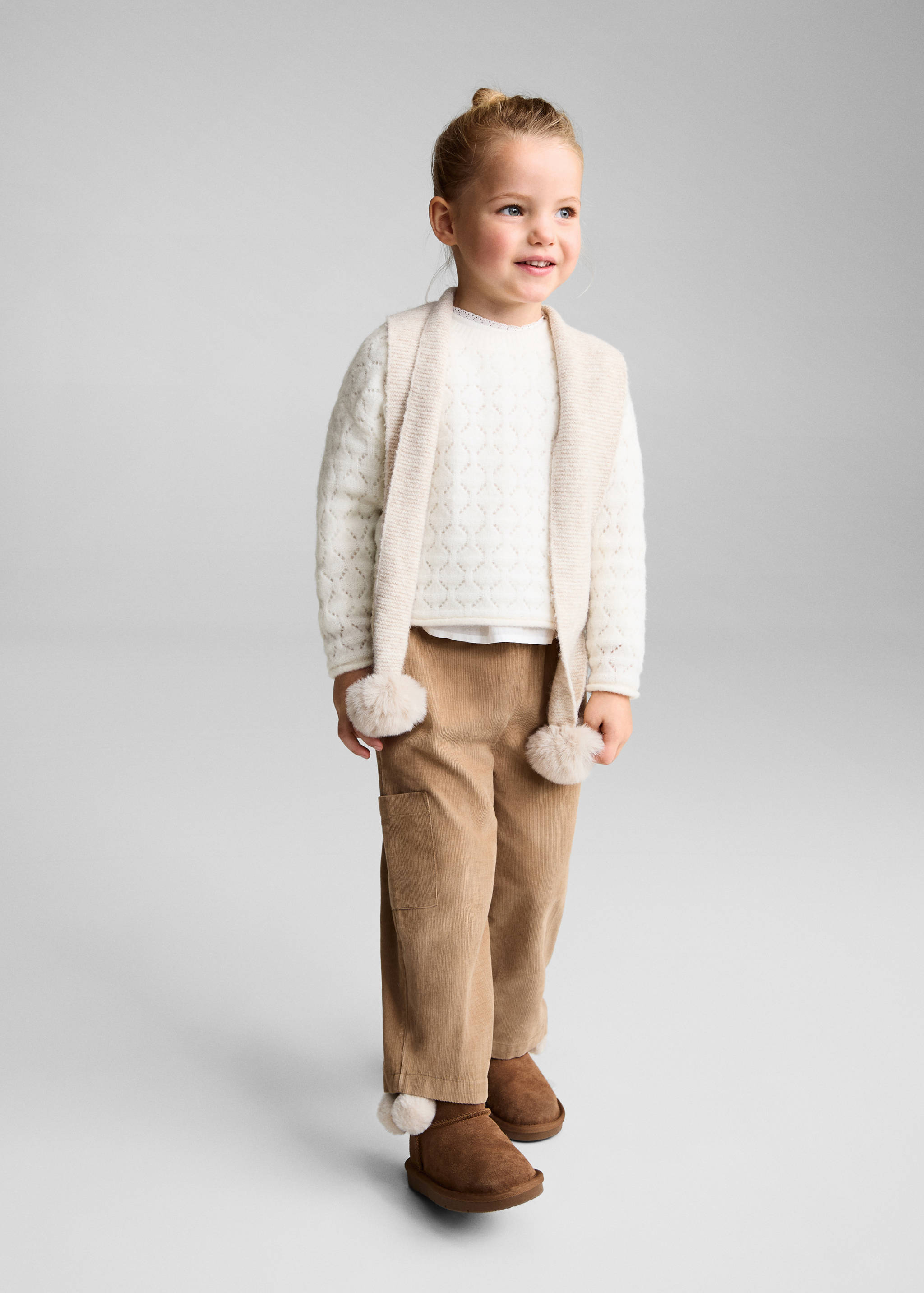 Openwork knit sweater - General plane