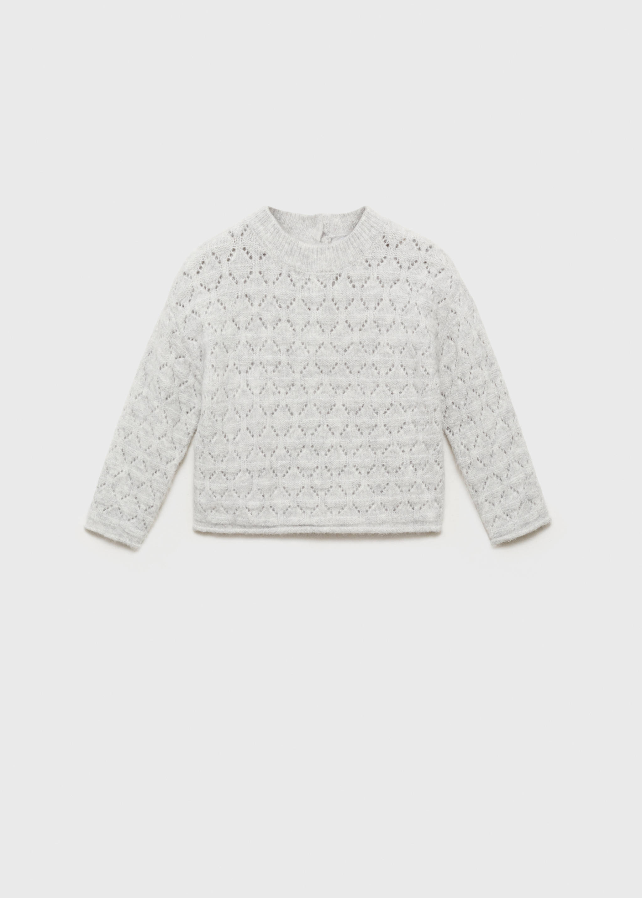 Openwork knit sweater - Article without model