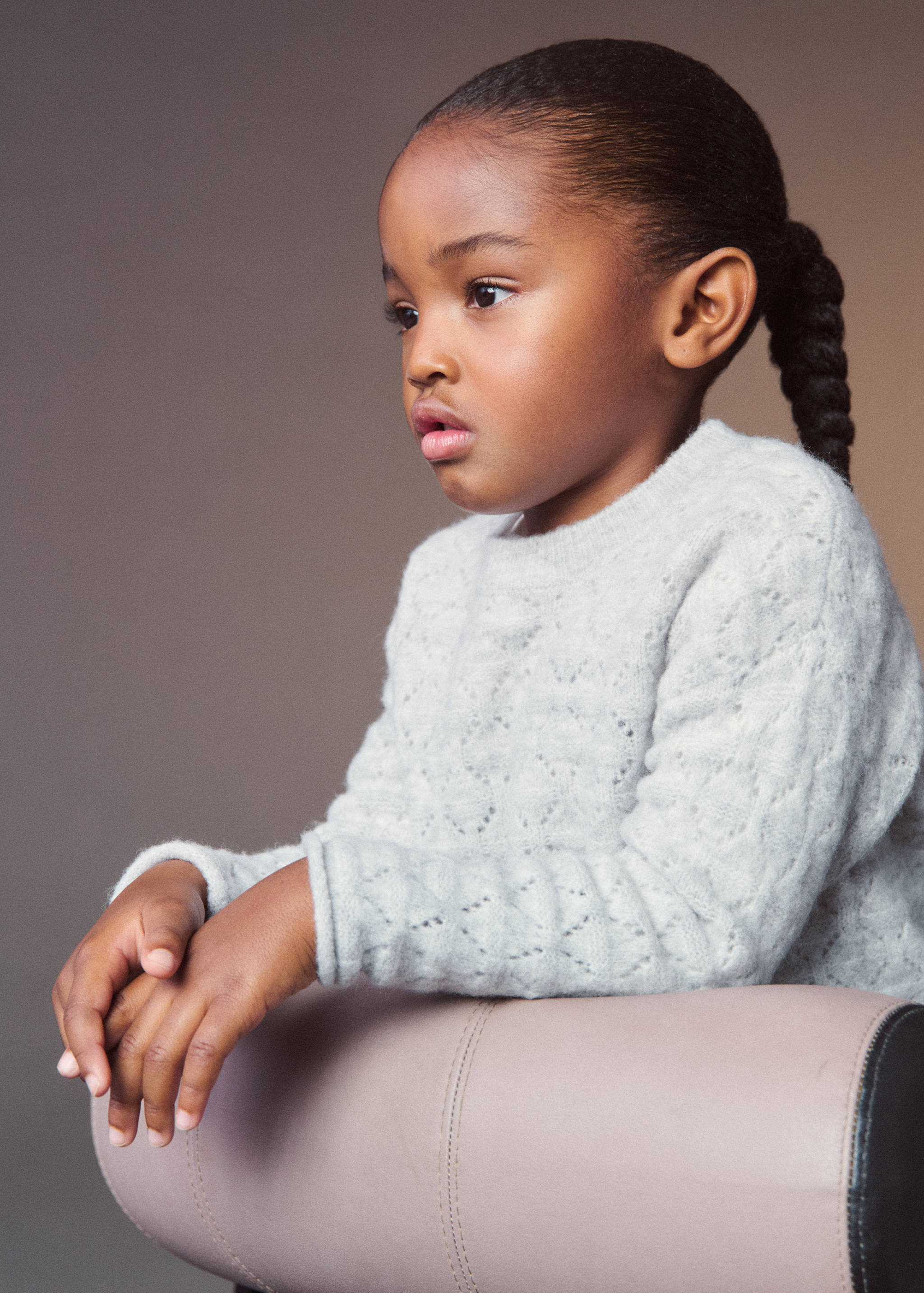 Openwork knit sweater - Details of the article 5