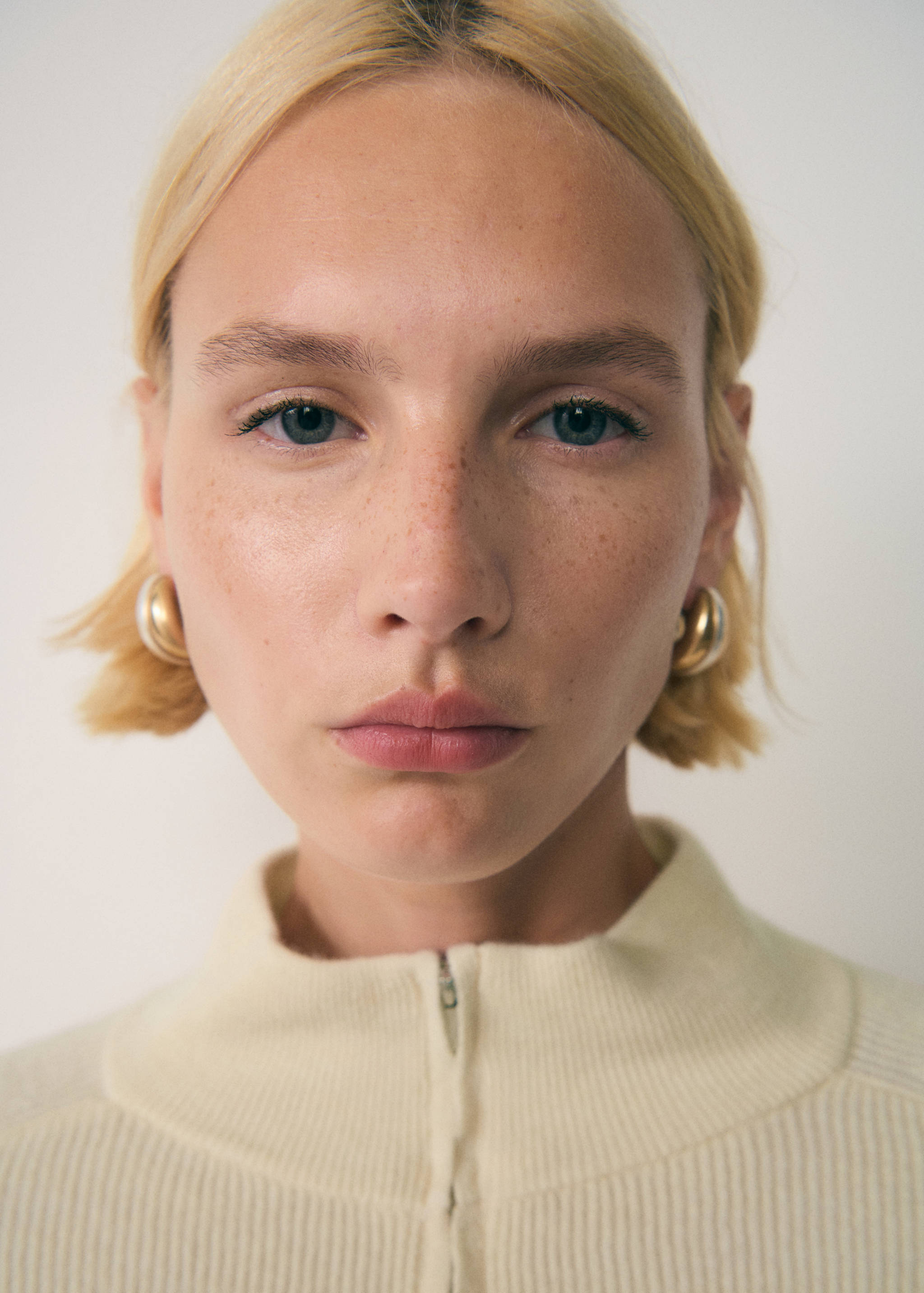 Jersey cuello perkins cremallera - Detalle del artículo 1