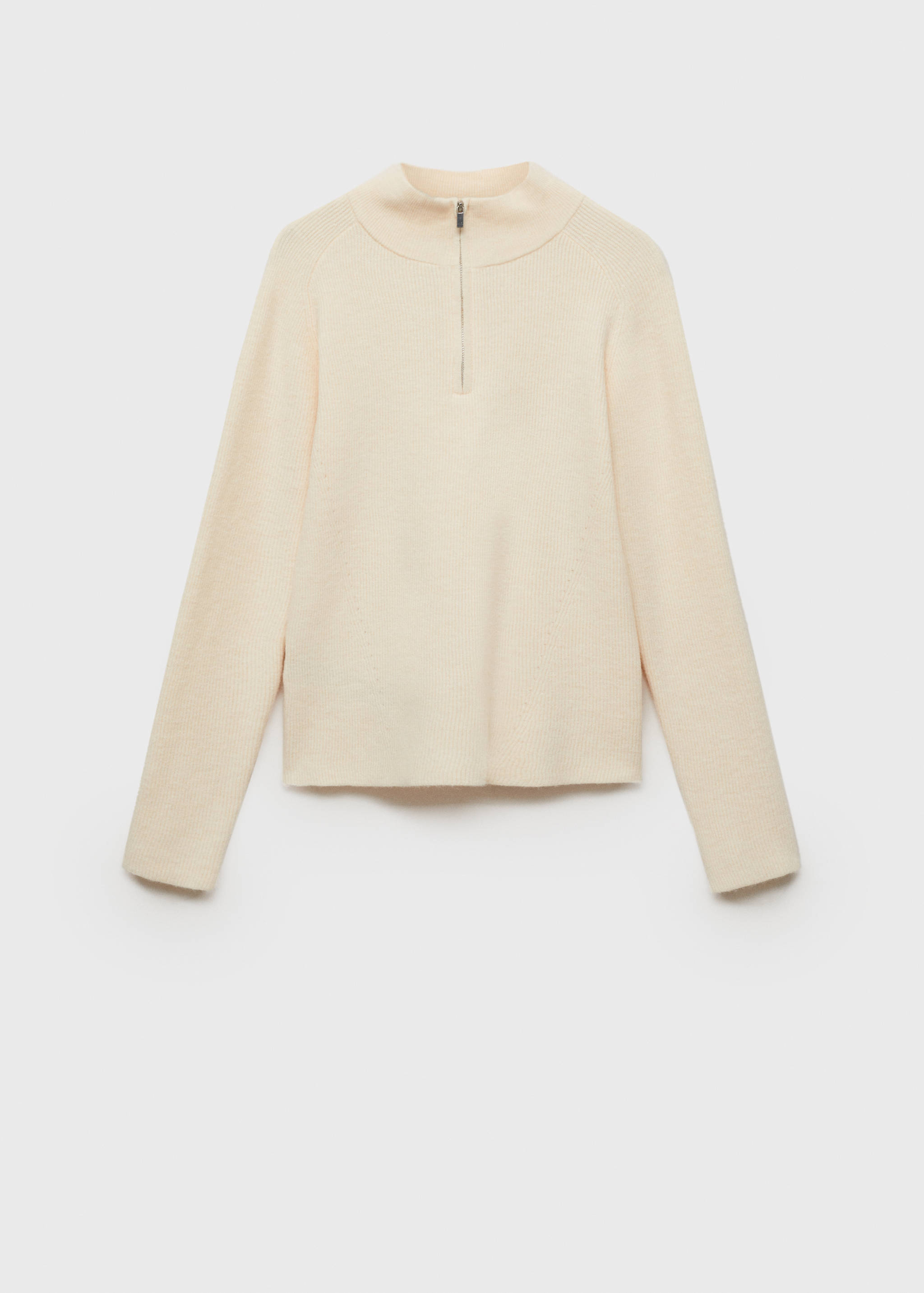 Jersey cuello perkins cremallera - Artículo sin modelo