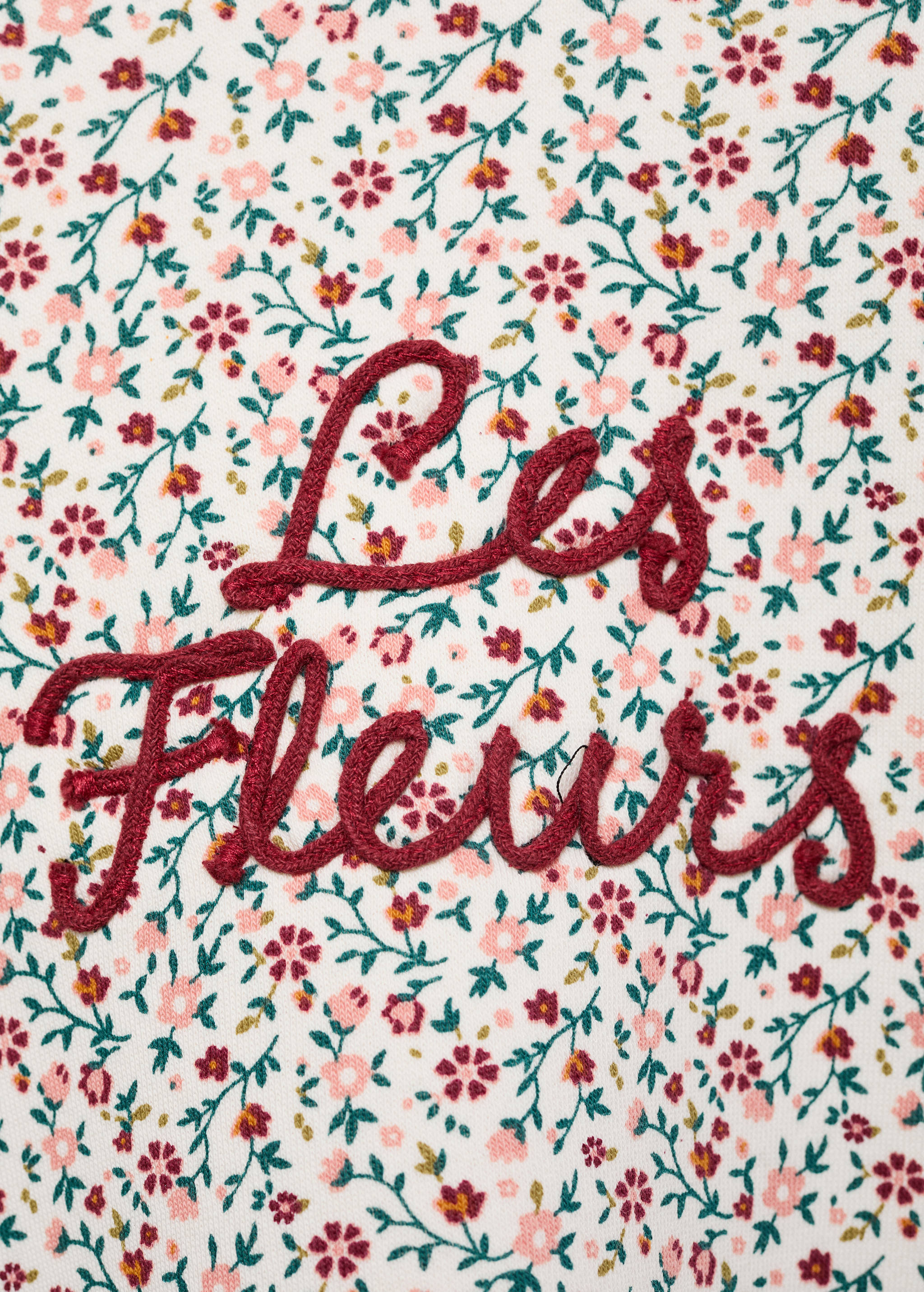 Sweat-shirt imprimé à fleurs - Détail de l'article 8
