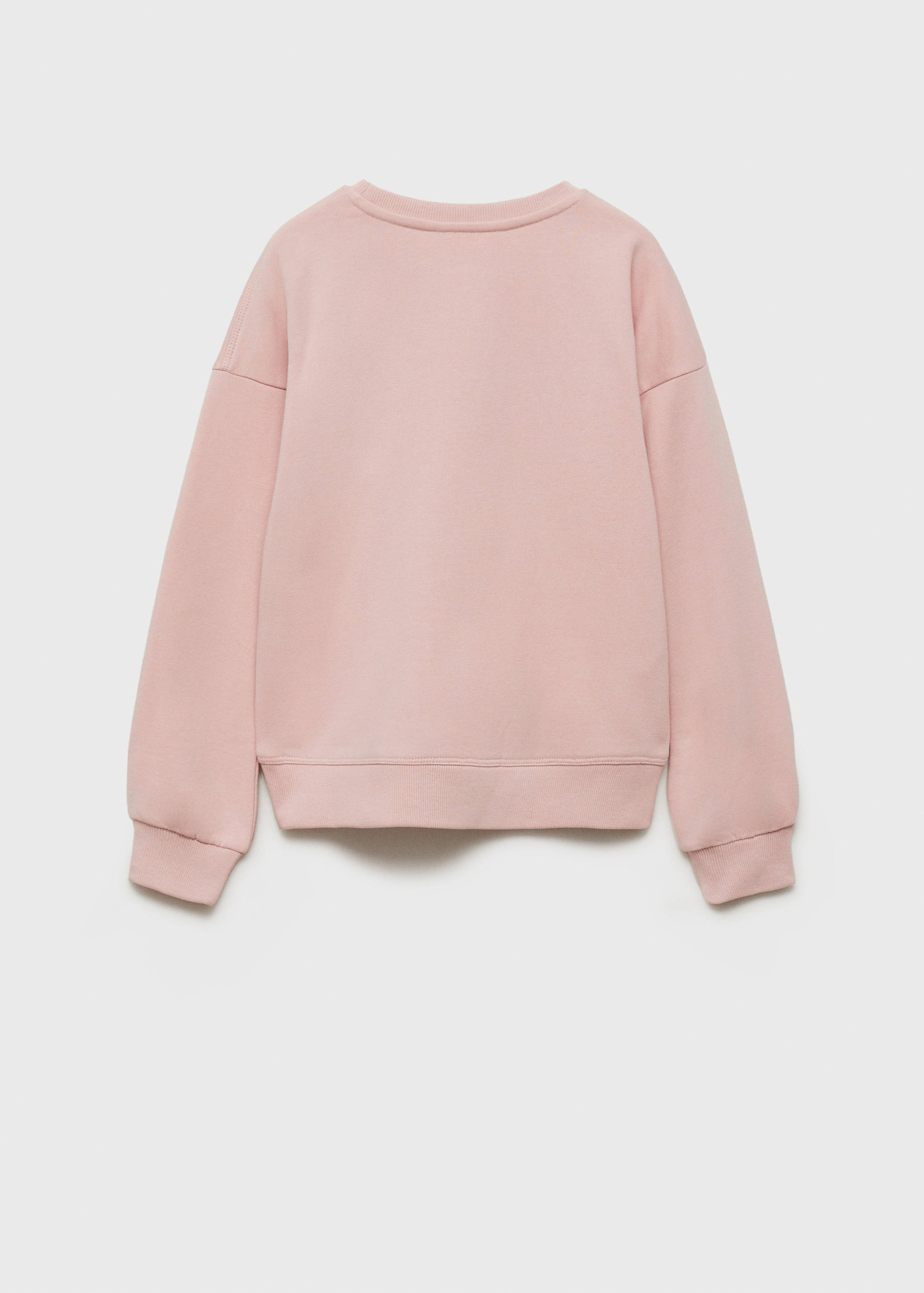 Printed cotton sweatshirt - Reverse of the article