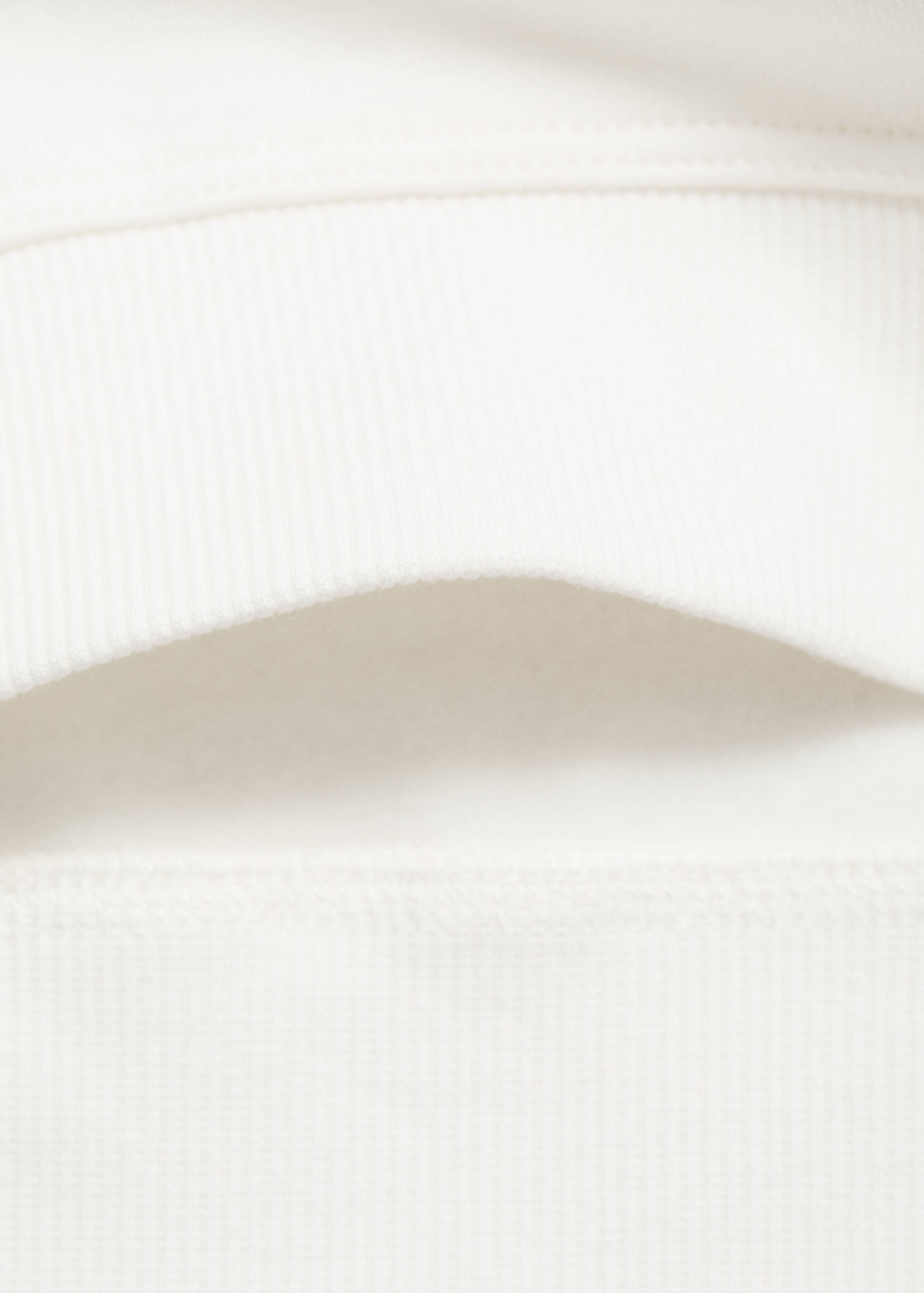 刺绣细节棉质卫衣 - null