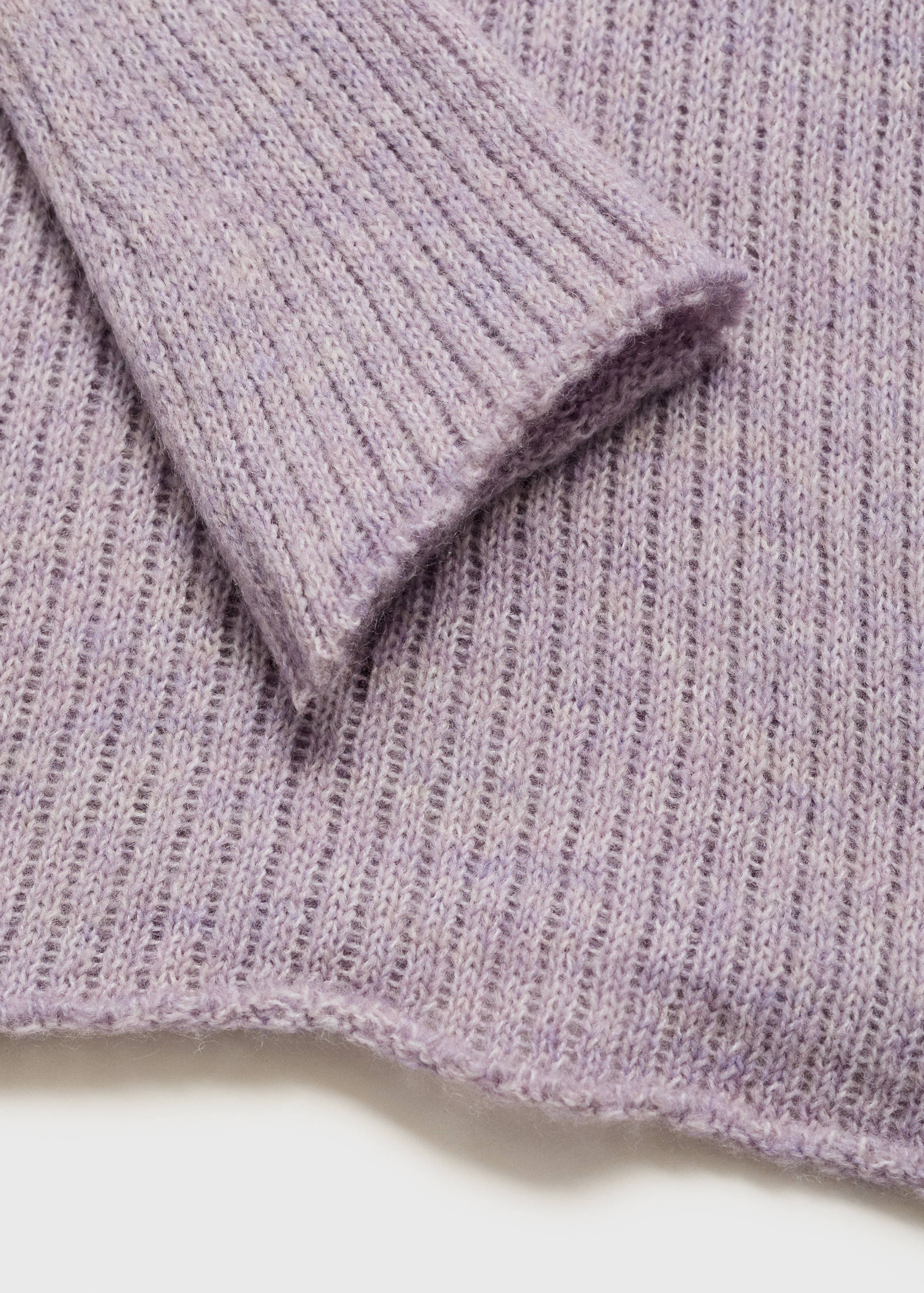 Pull-over maille côtelée capuche - Détail de l'article 8