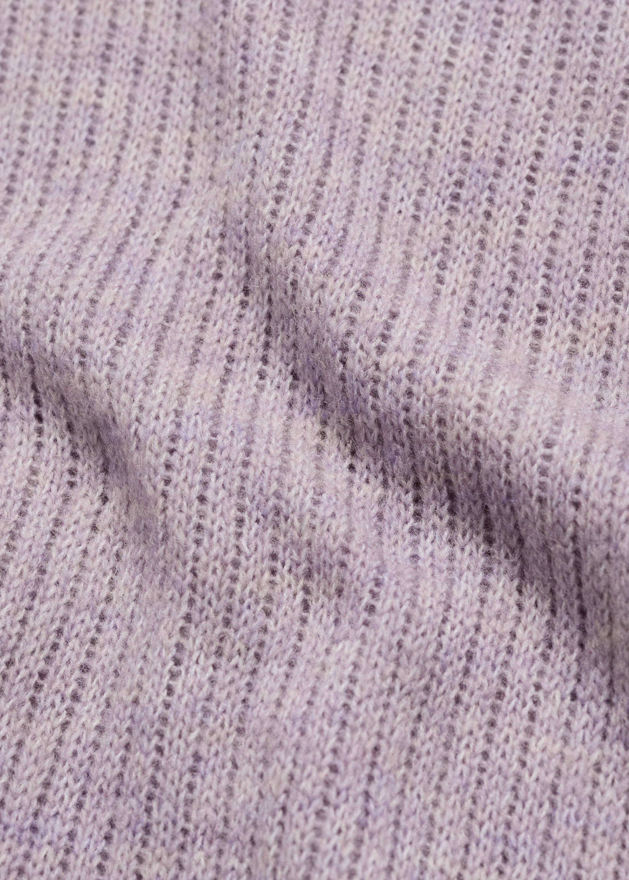 Pull-over maille côtelée capuche - Détail de l'article 0
