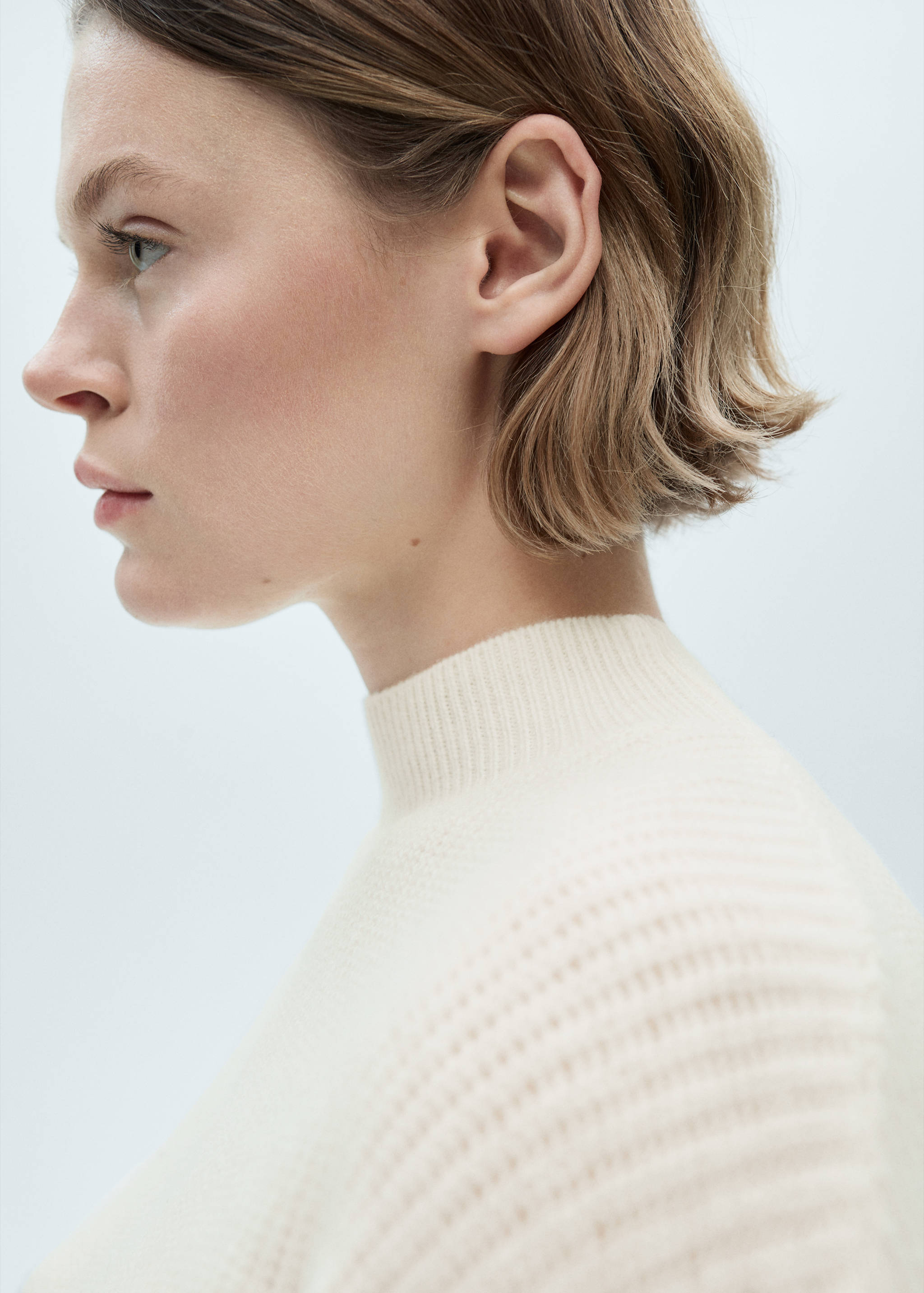 Pull-over en laine oversize - Détail de l'article 1