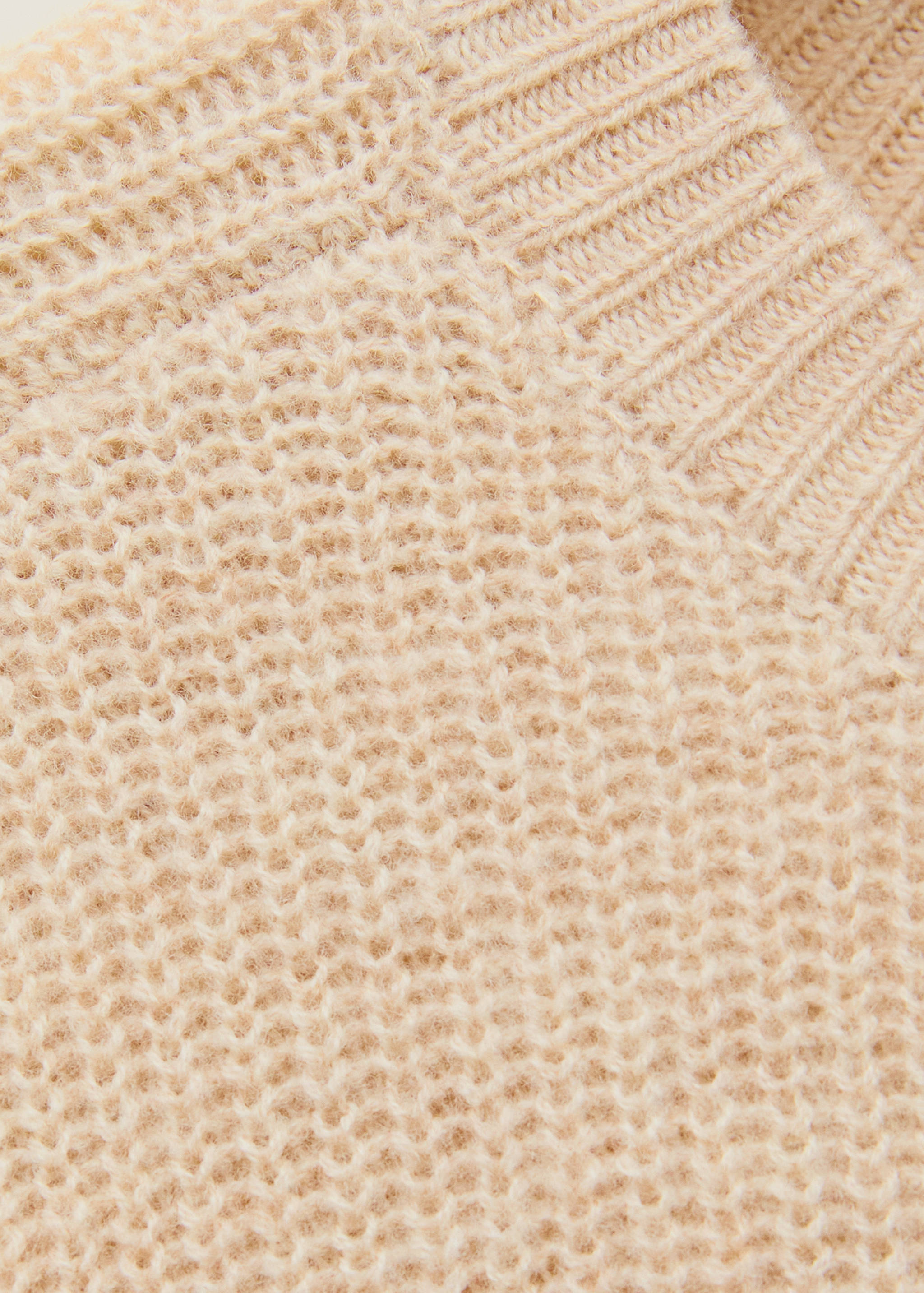 Cropped wool sweater - Details of the article 8