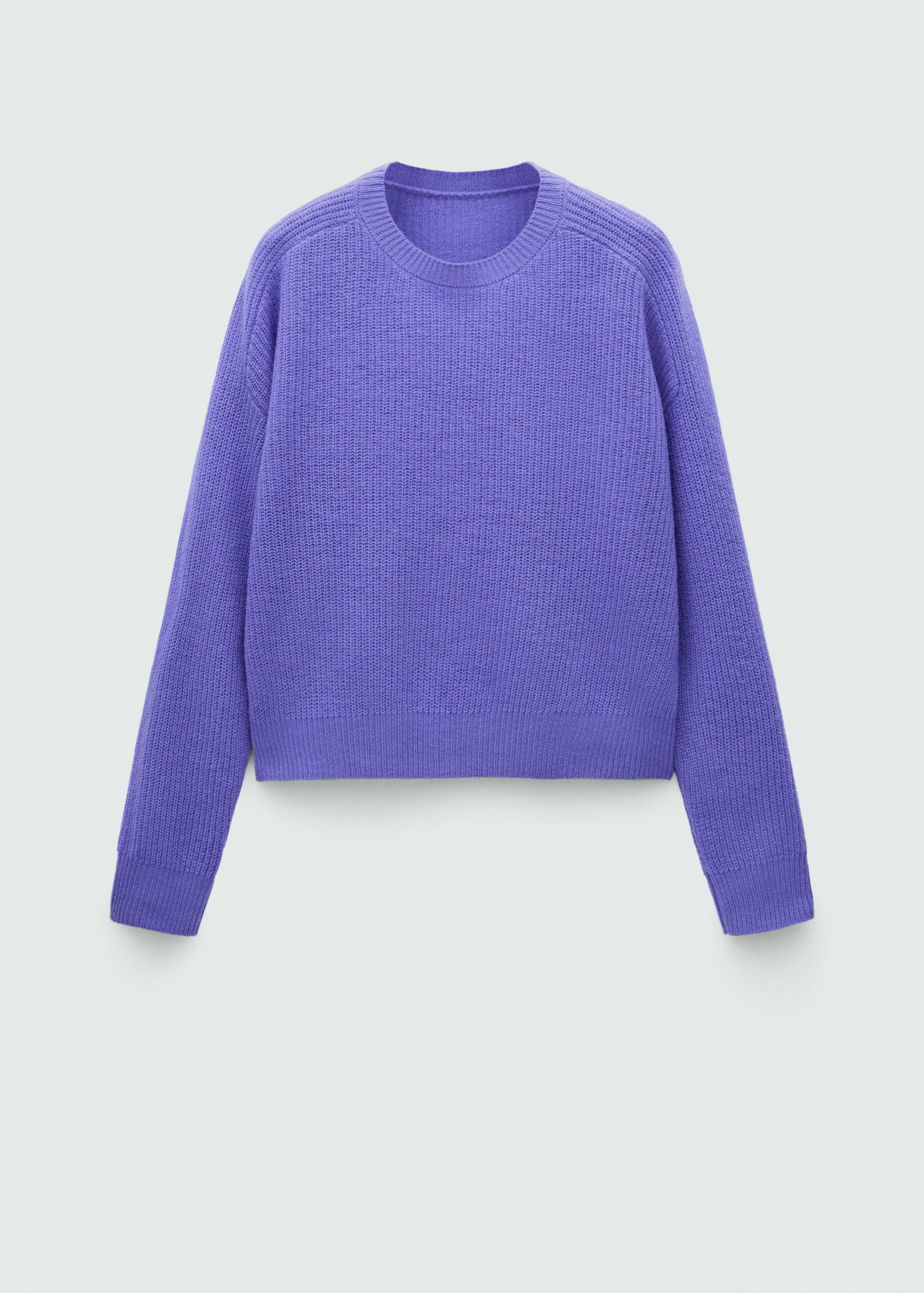 Cropped wool sweater - Article without model