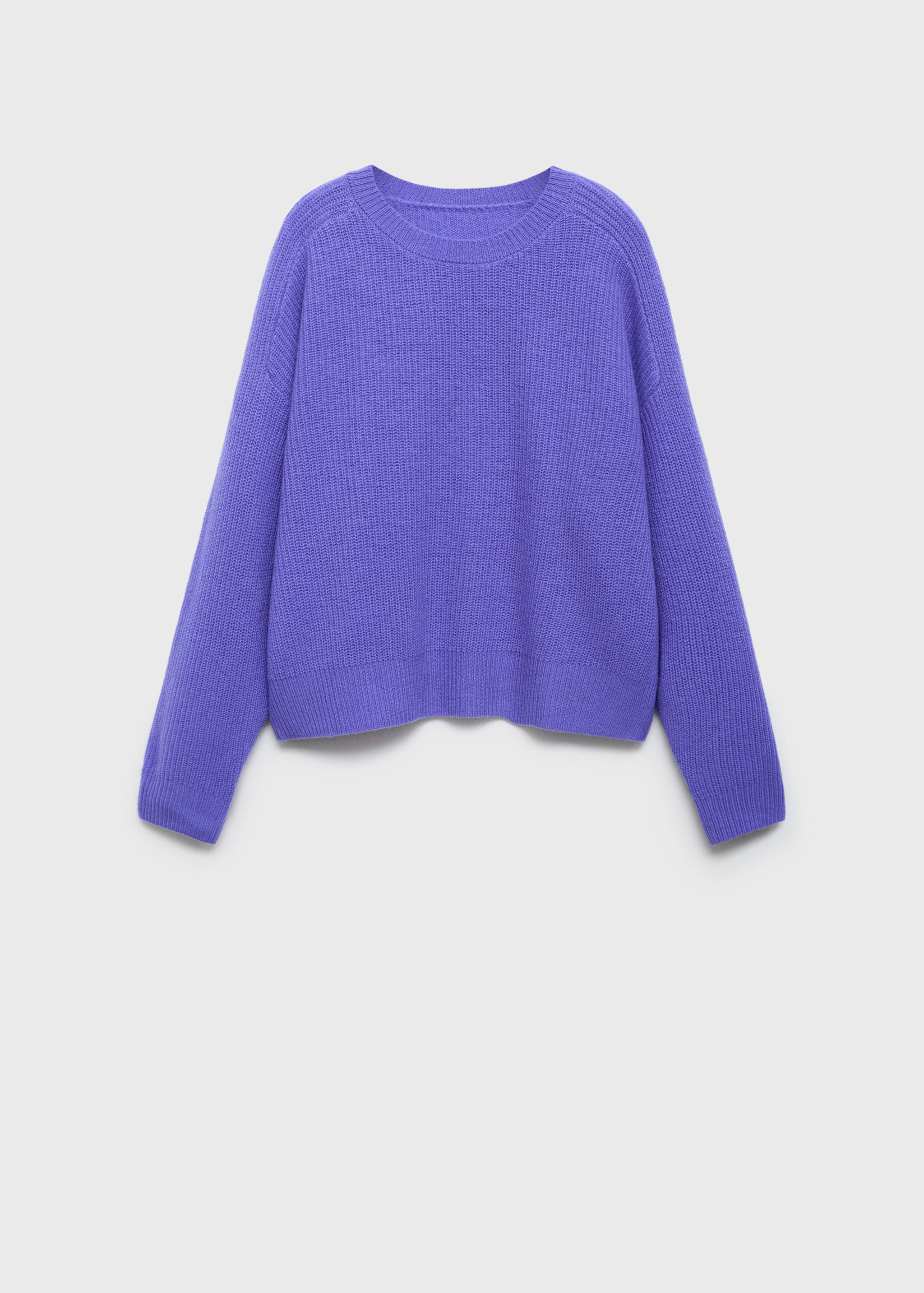 Pull-over en laine crop - Article sans modèle