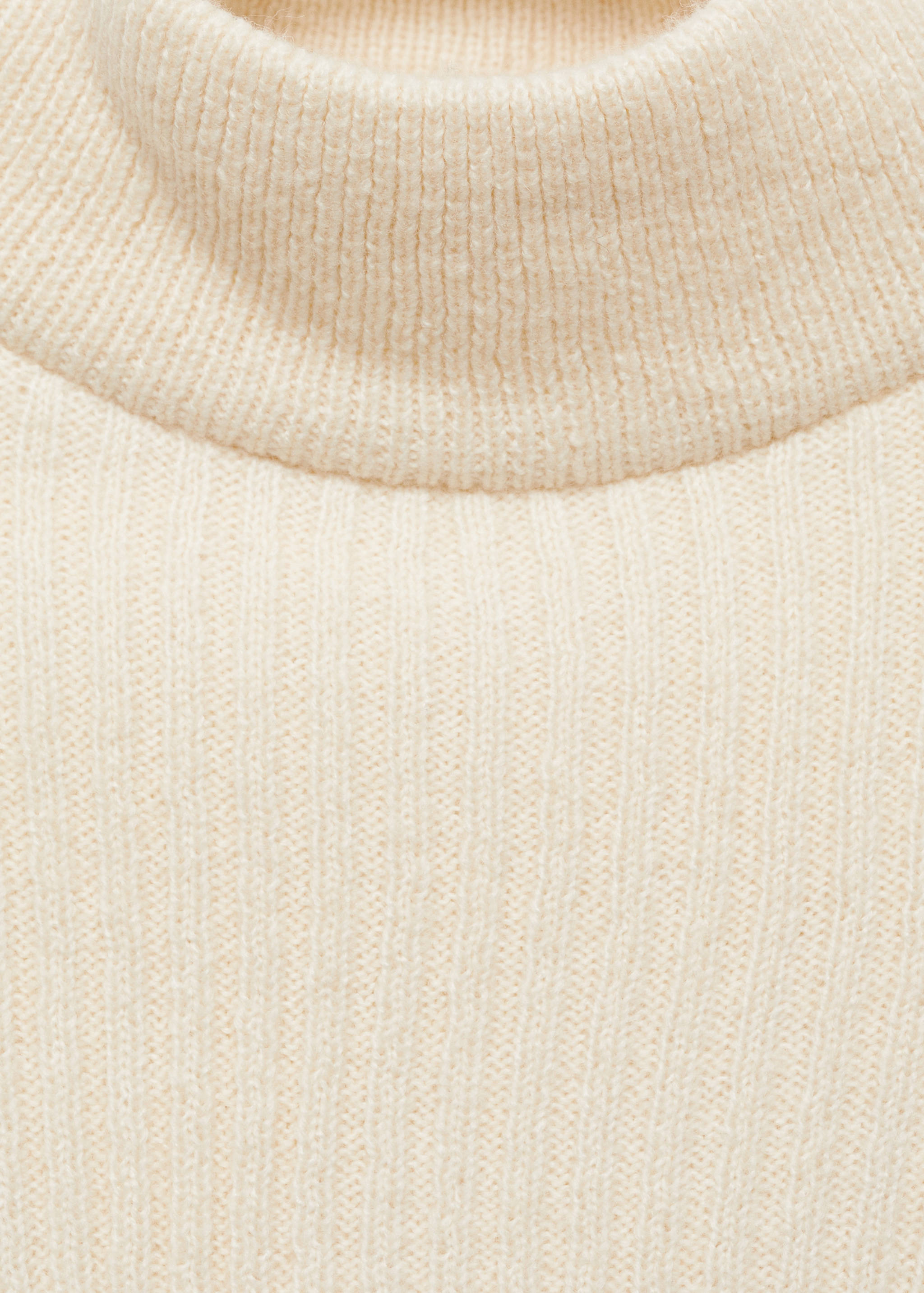 Combined high collar sweater - Details of the article 8