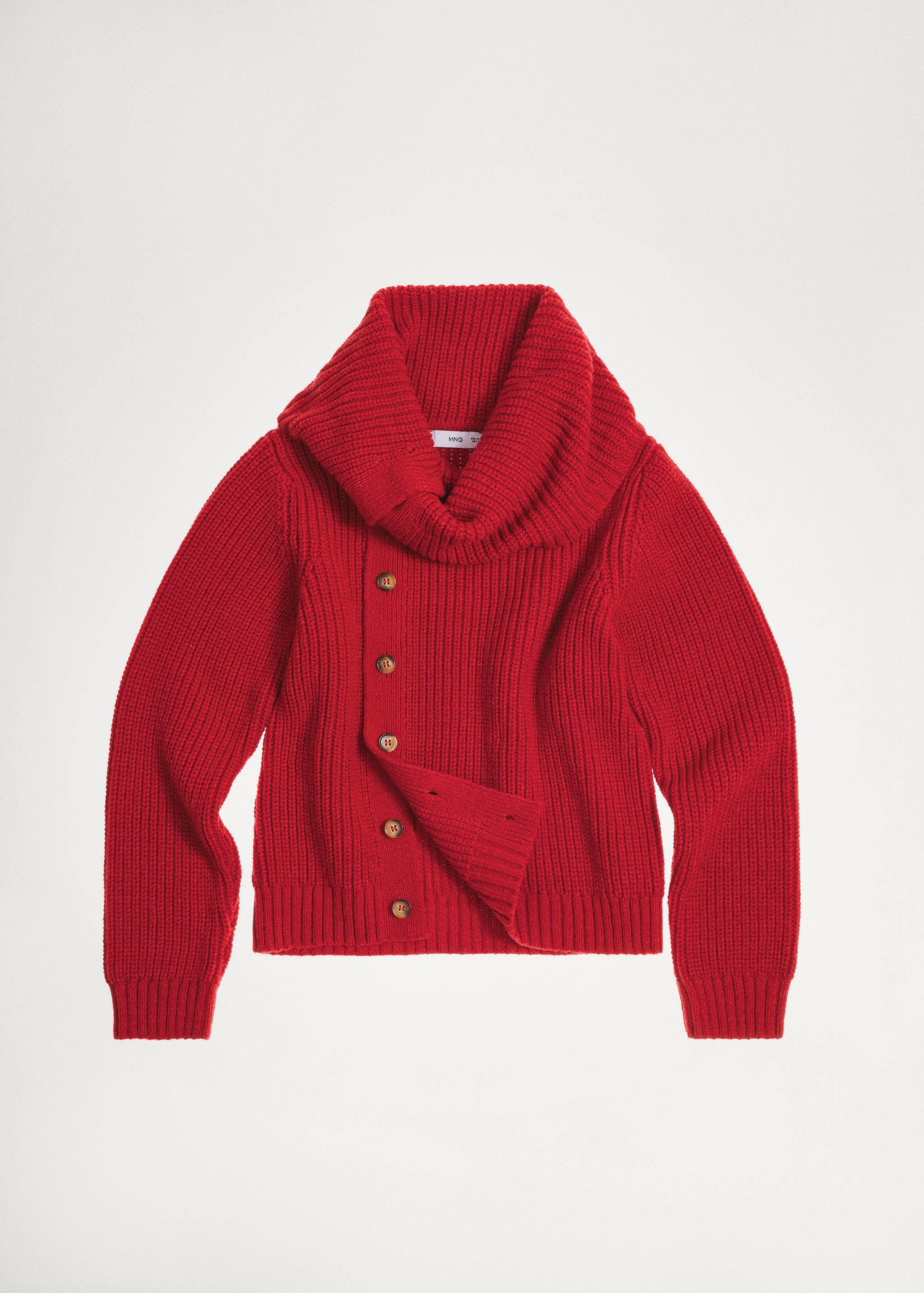 Pull-over boutons col cheminée - Détail de l'article 5