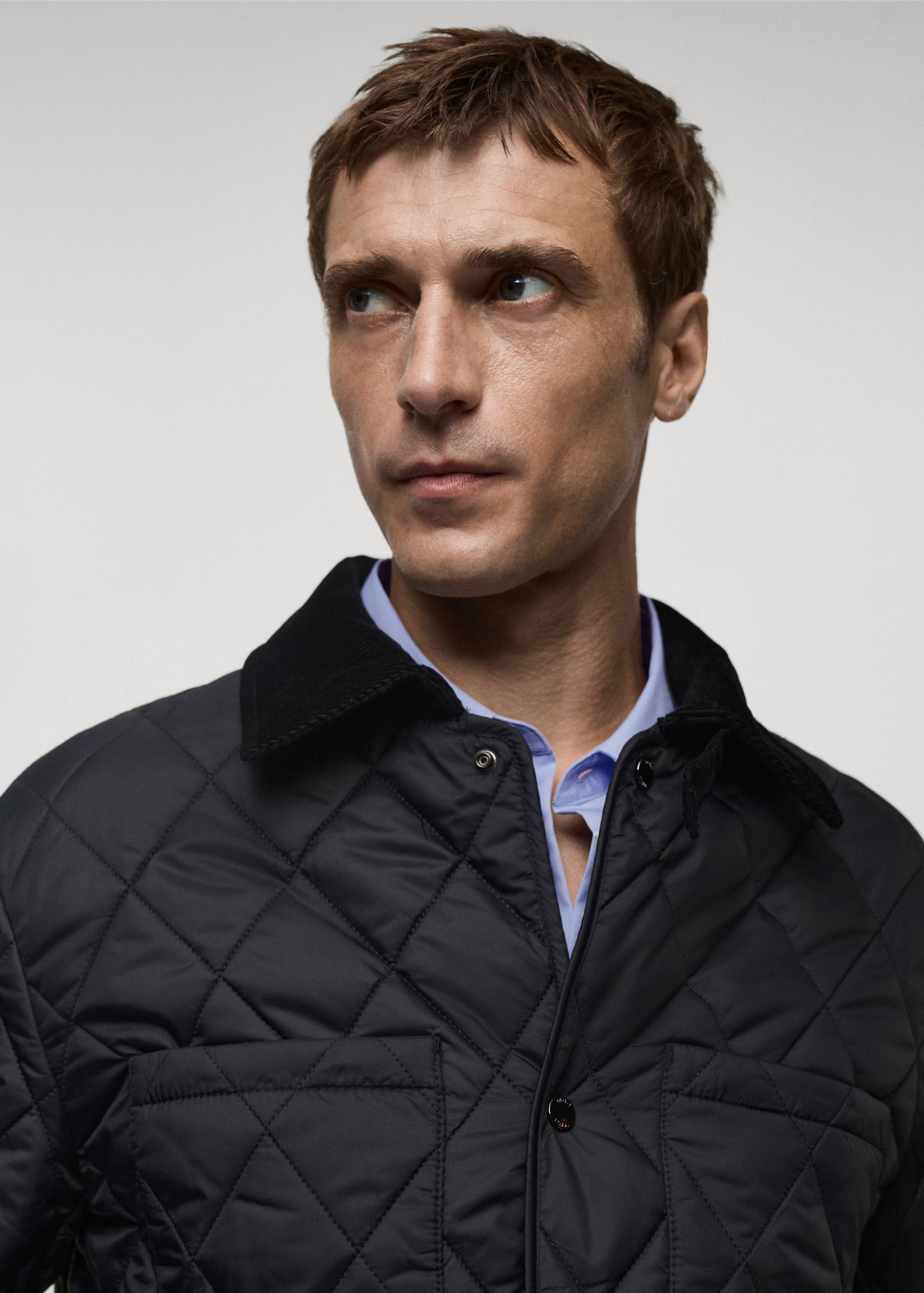 Water-repellent quilted jacket - Details of the article 1
