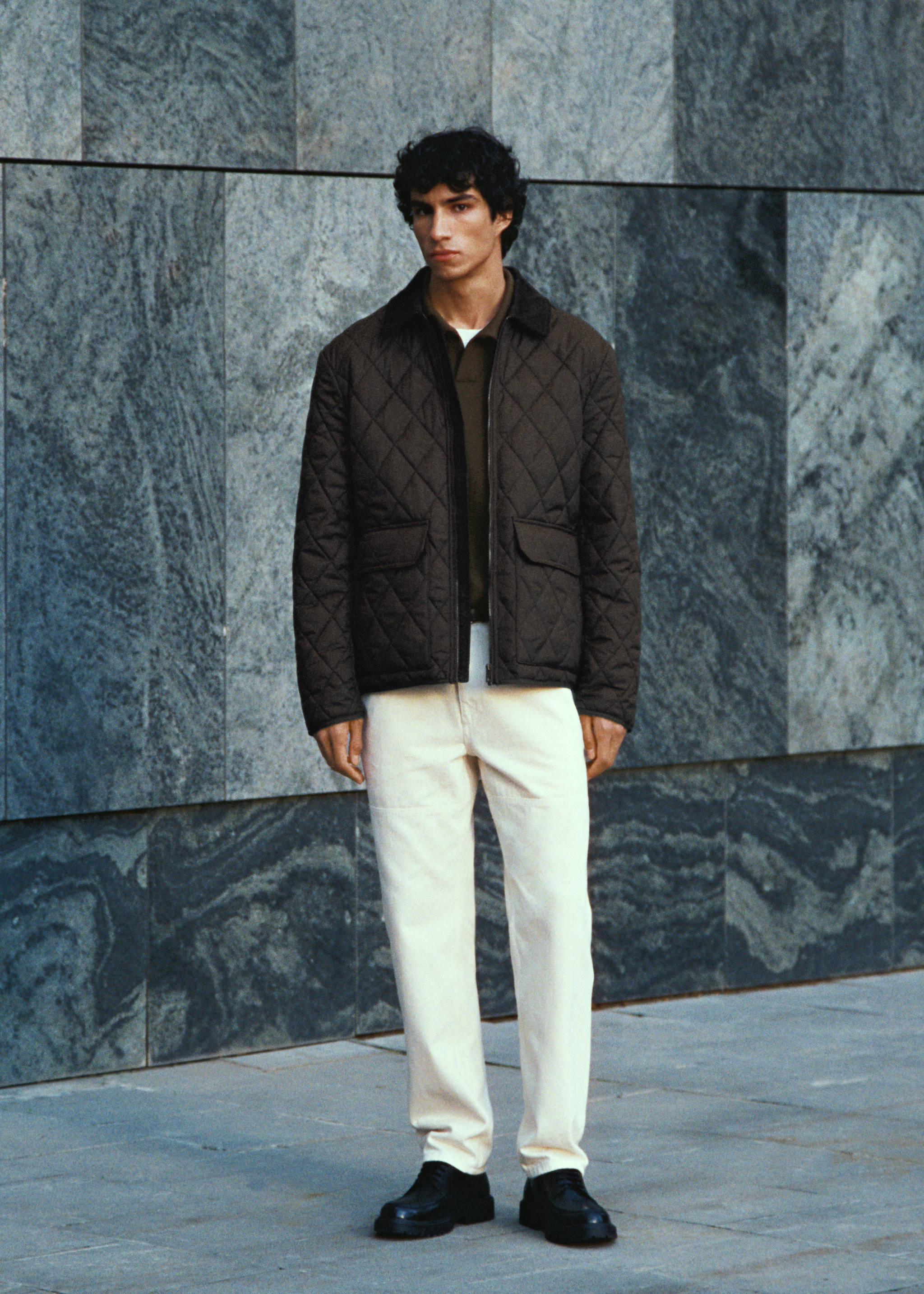 Water-repellent quilted jacket - Details of the article 3