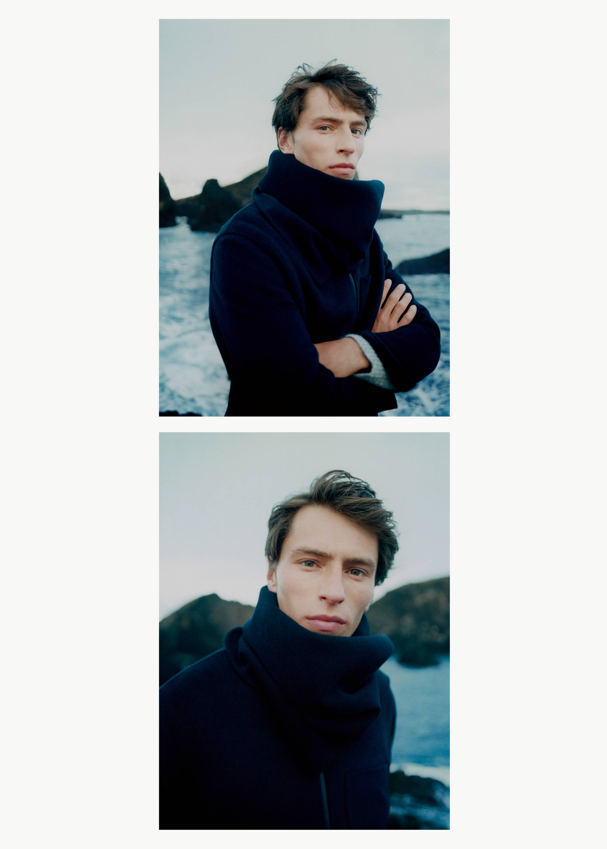 Handmade wool jacket with zip - Details of the article 3