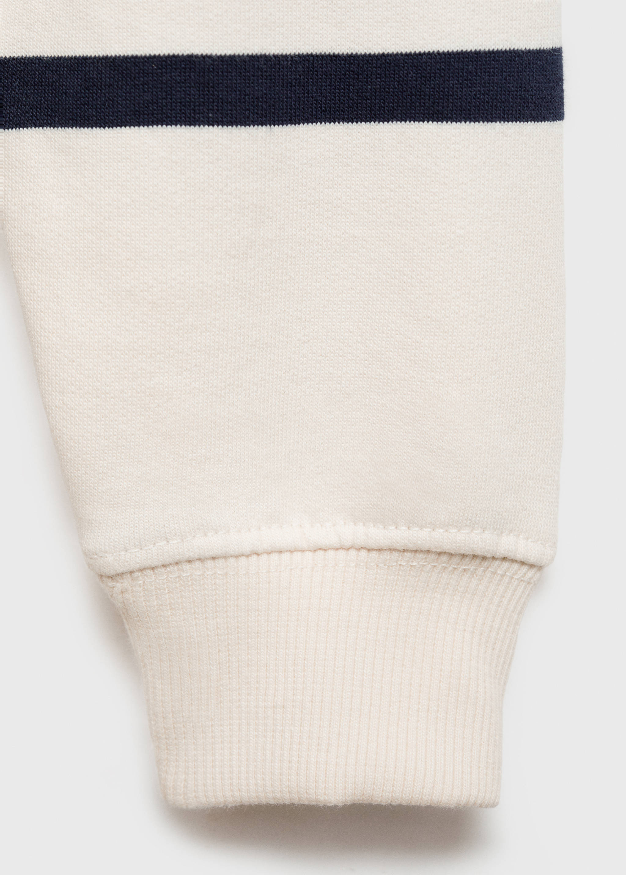 Striped hooded sweatshirt - Details of the article 8