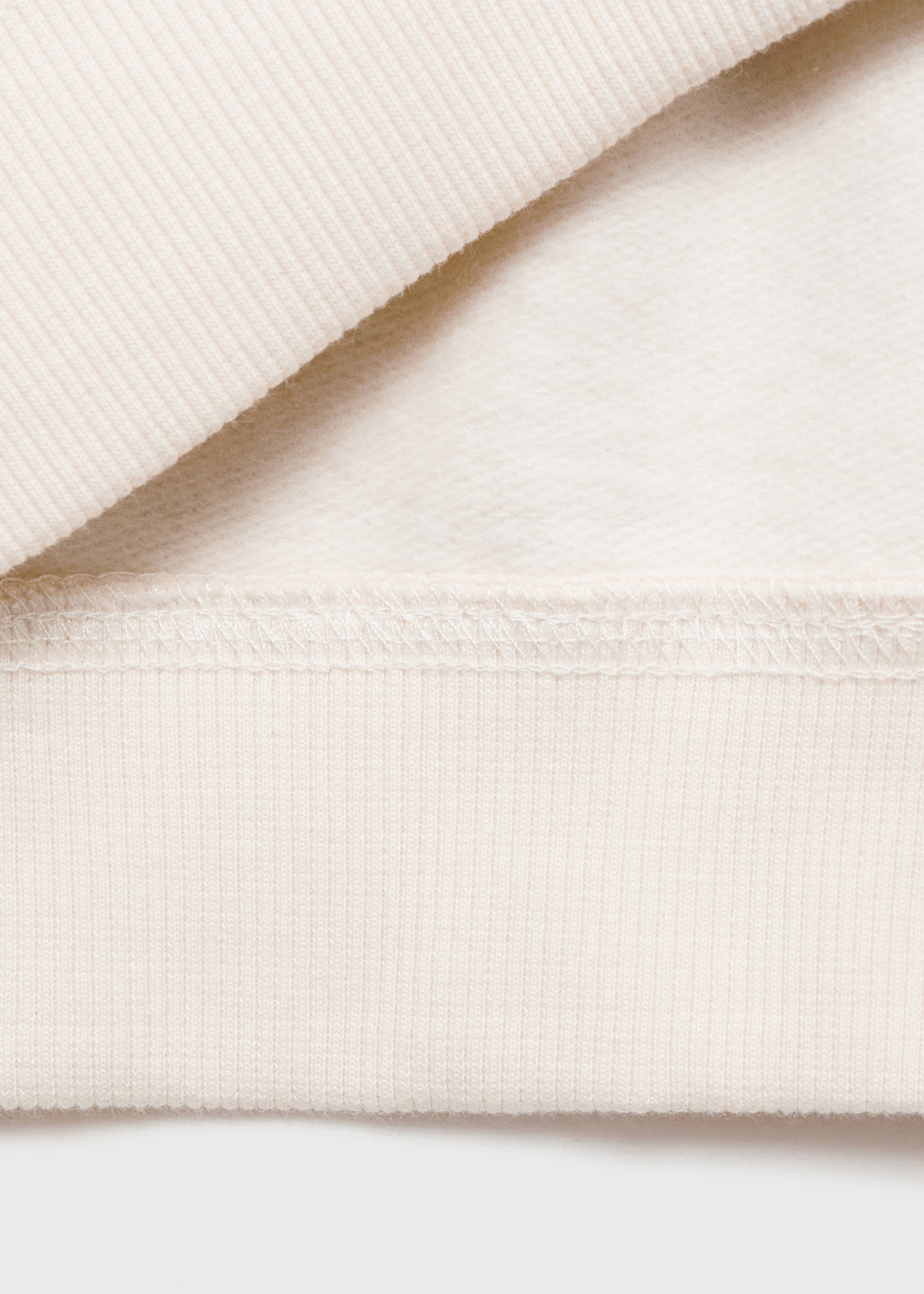 Striped hooded sweatshirt - Details of the article 0