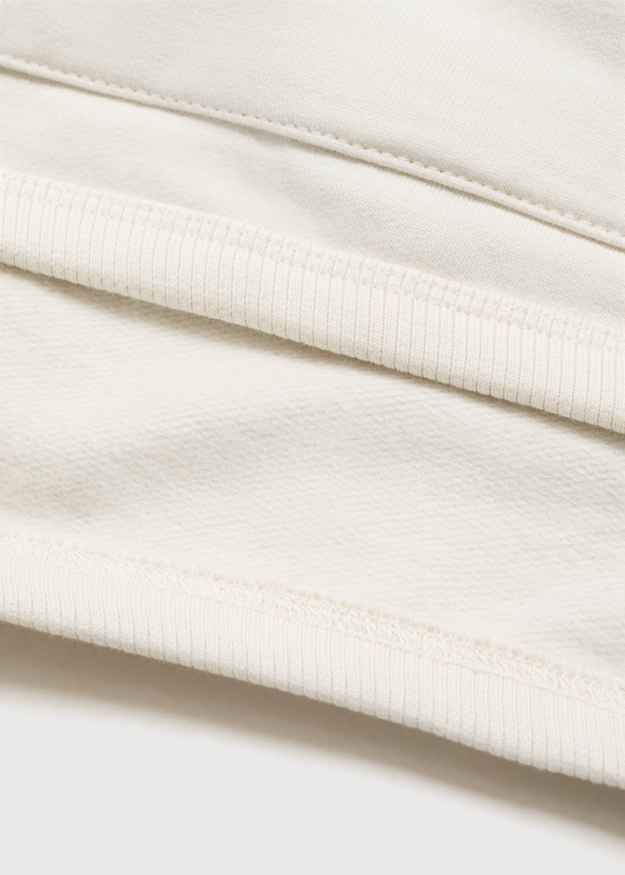 Striped hooded sweatshirt - Details of the article 0
