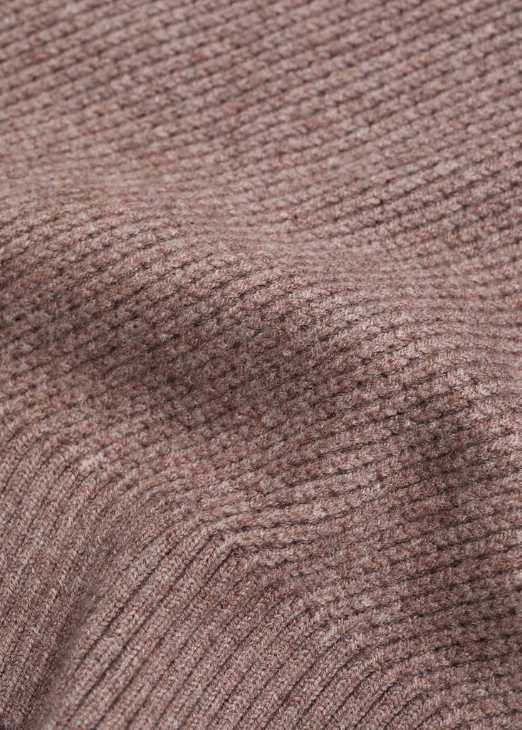 Regular-fit knitted sweater — Lavender