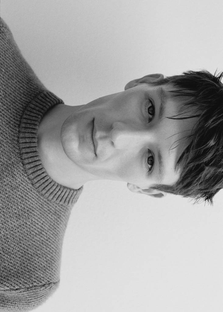 Regular-fit knitted sweater — Lavender