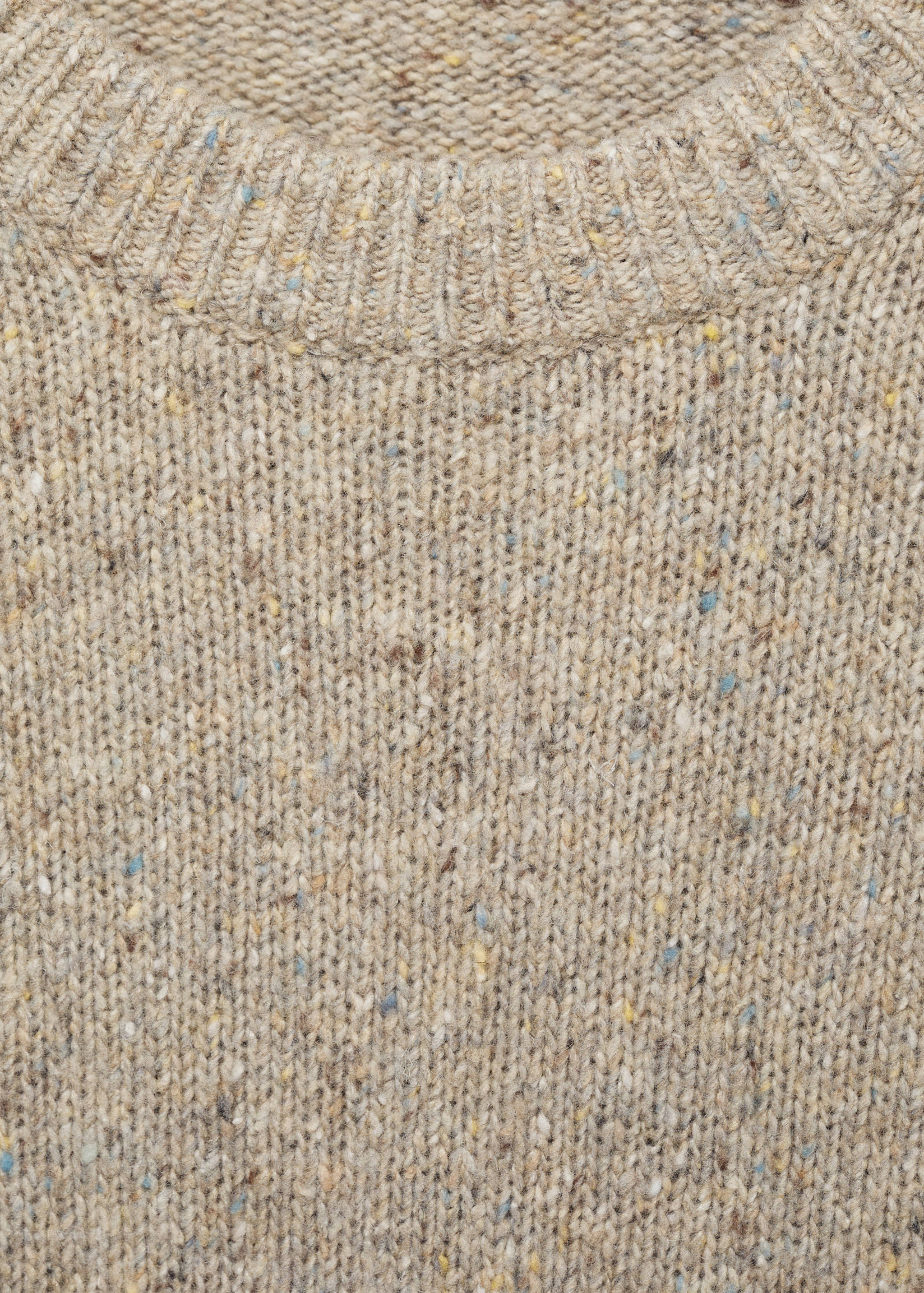 Marled wool knitted sweater - Details of the article 8