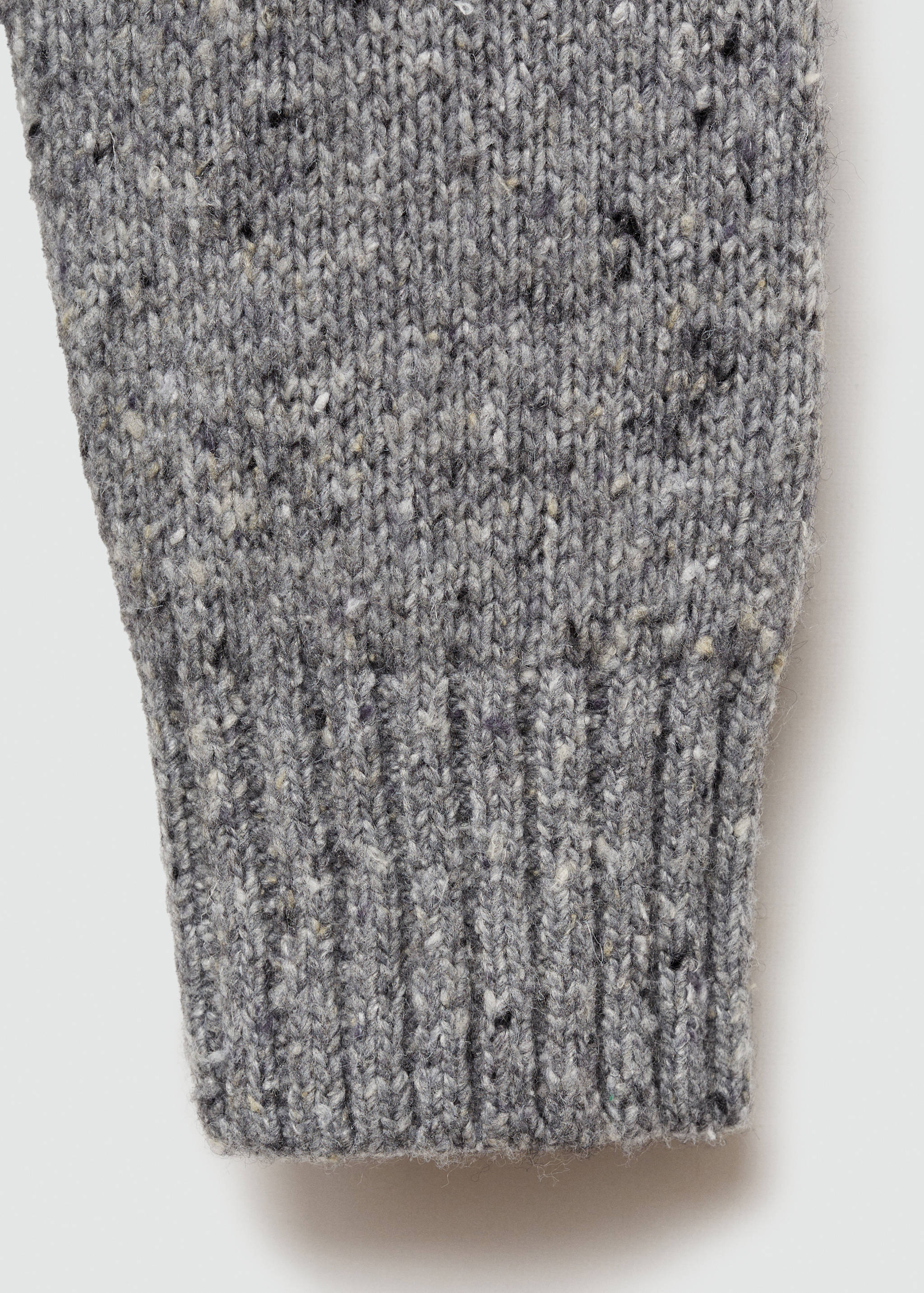 Marled wool knitted sweater - Details of the article 0