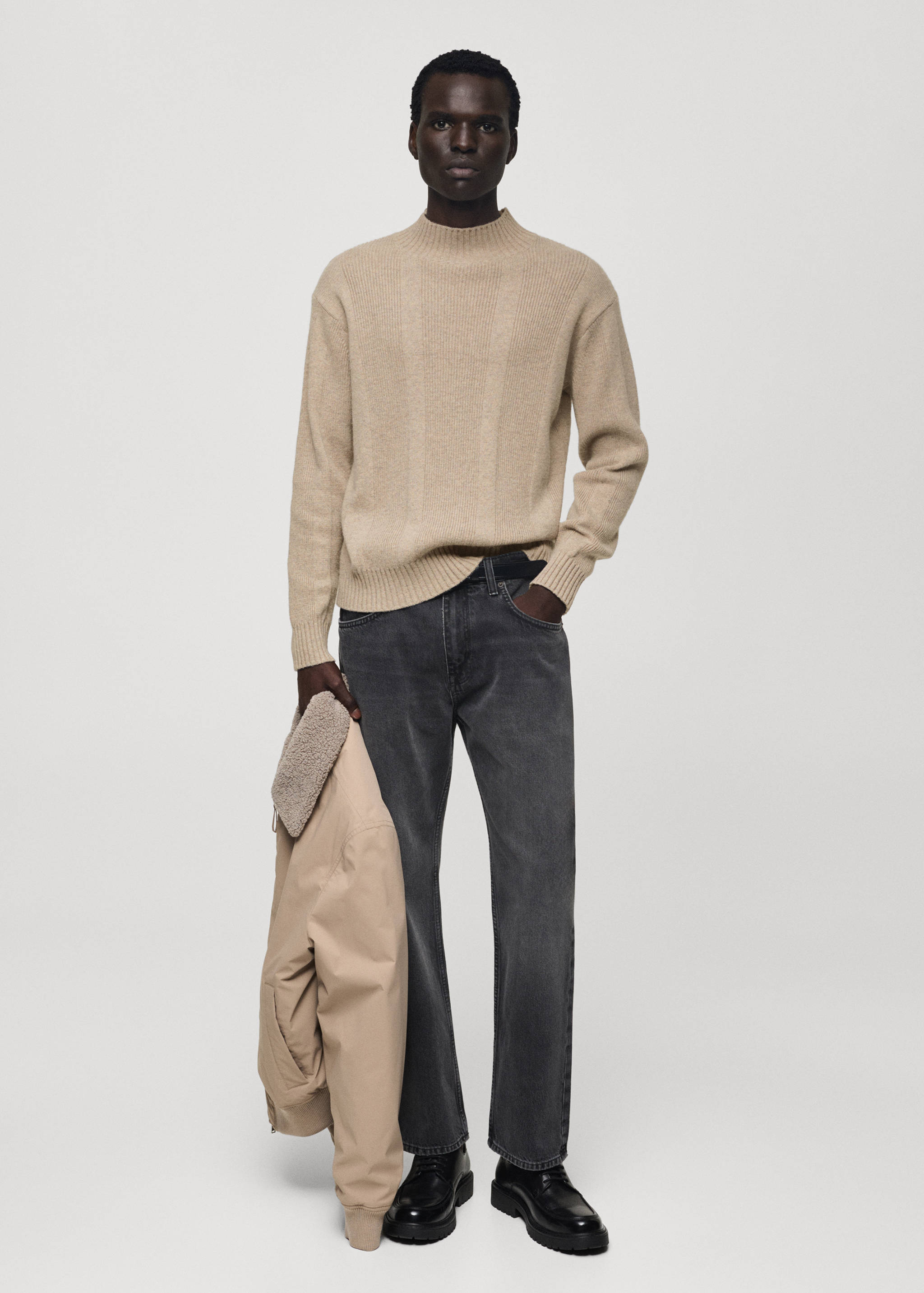 Jersey punto lana estructura - Plano general