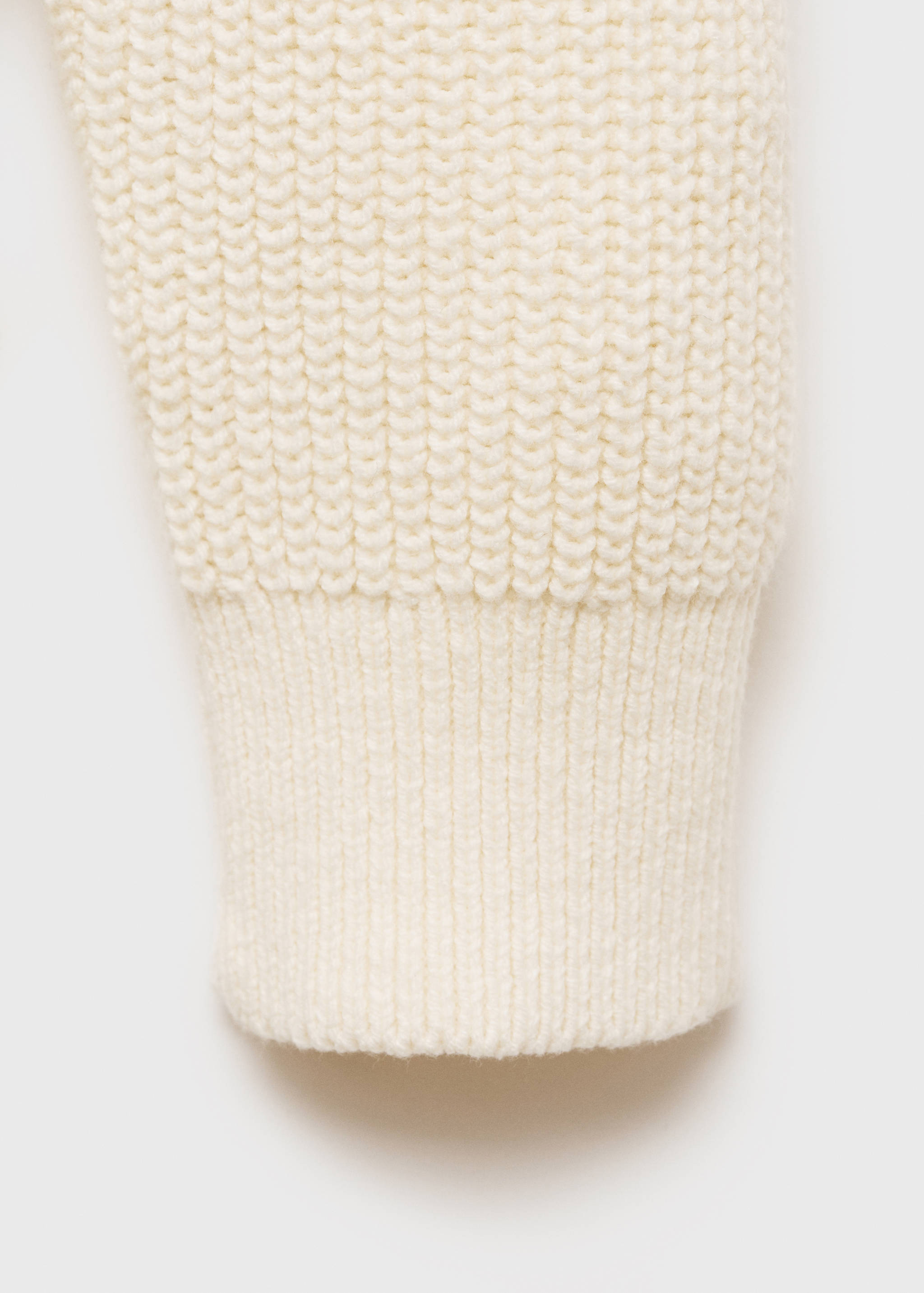 Knitted cotton sweater - Details of the article 0