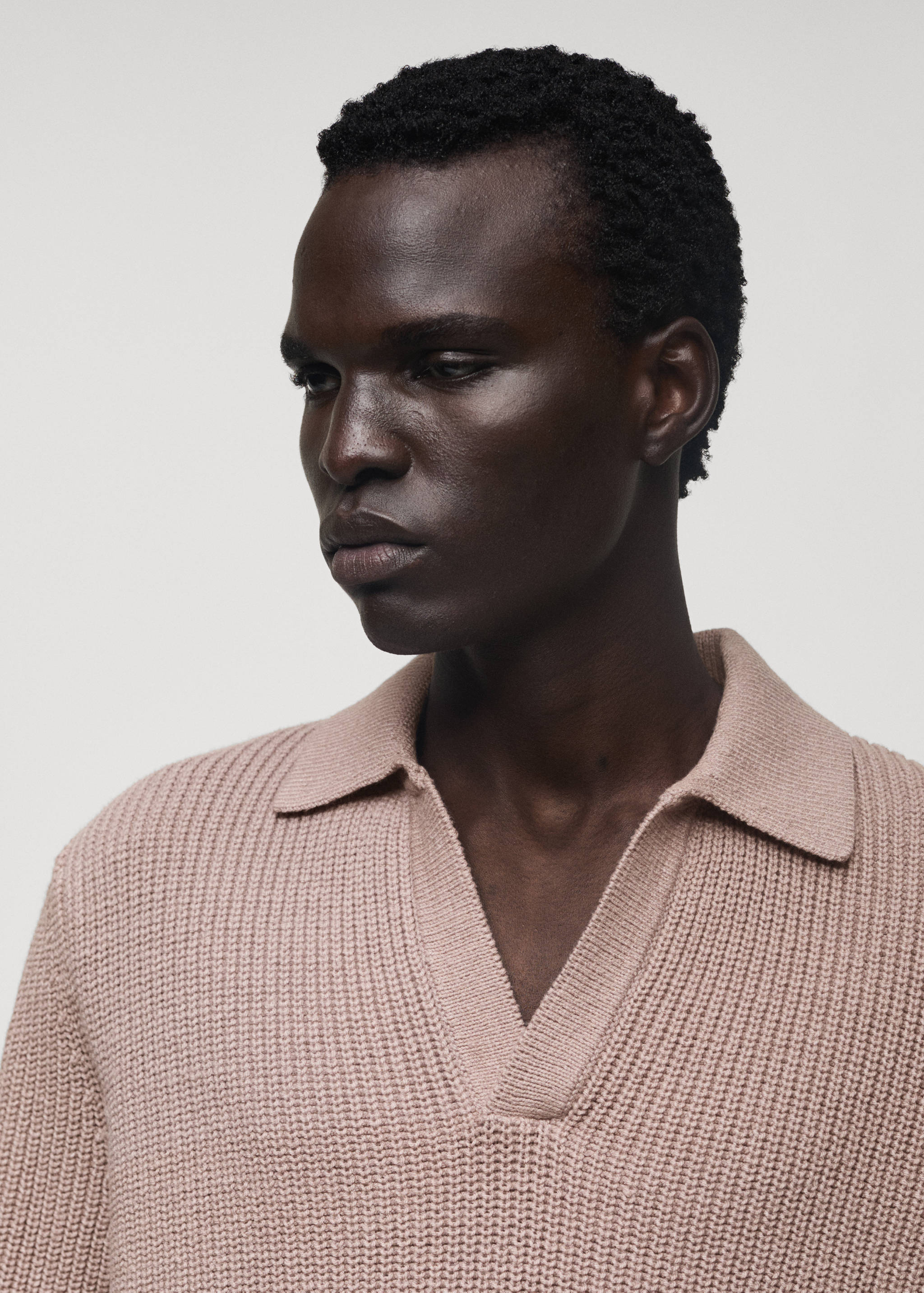 Поло из хлопкового трикотажа - Деталь изделия 1