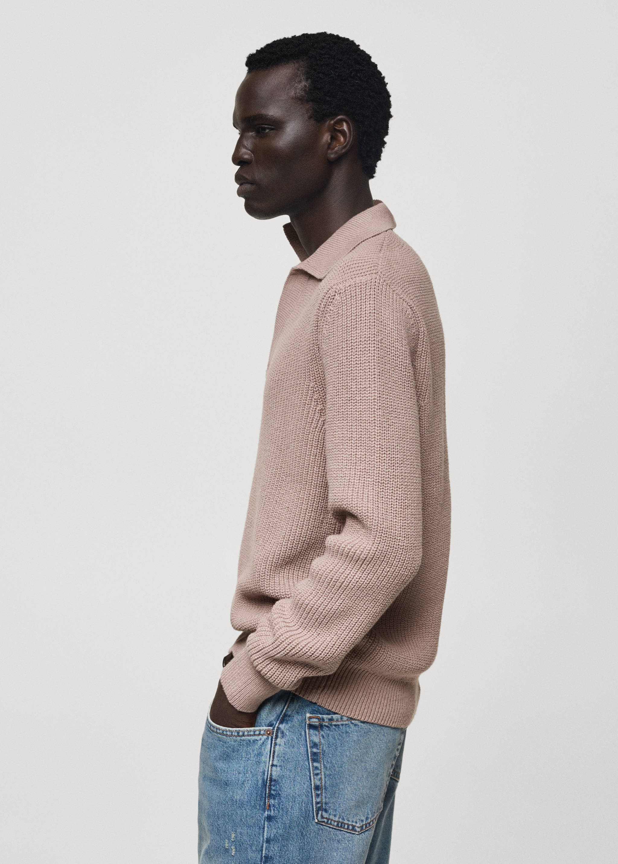 Поло из хлопкового трикотажа - Деталь изделия 2