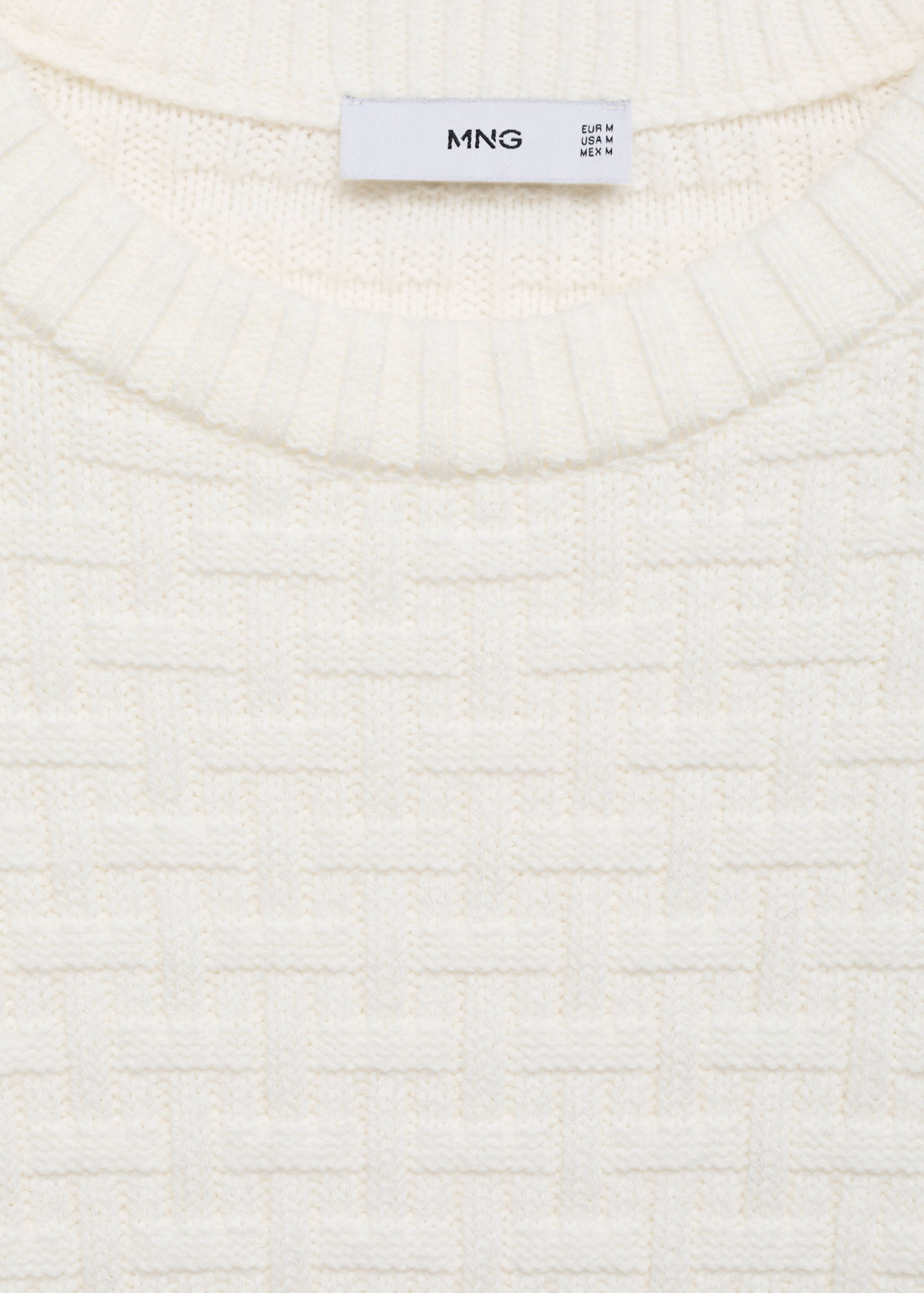 Crossed knit sweater - Details of the article 8