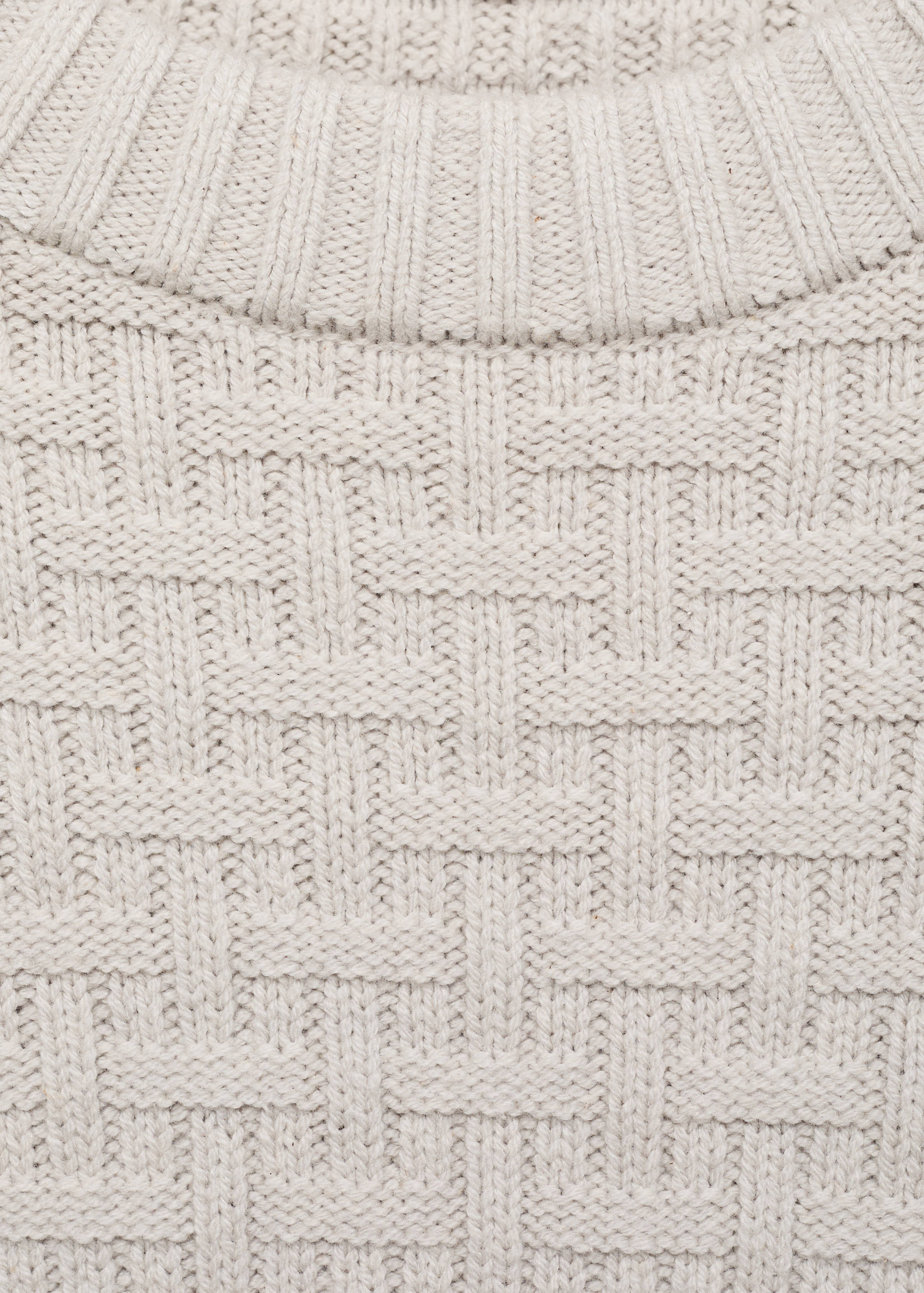 Crossed knit sweater - Details of the article 8