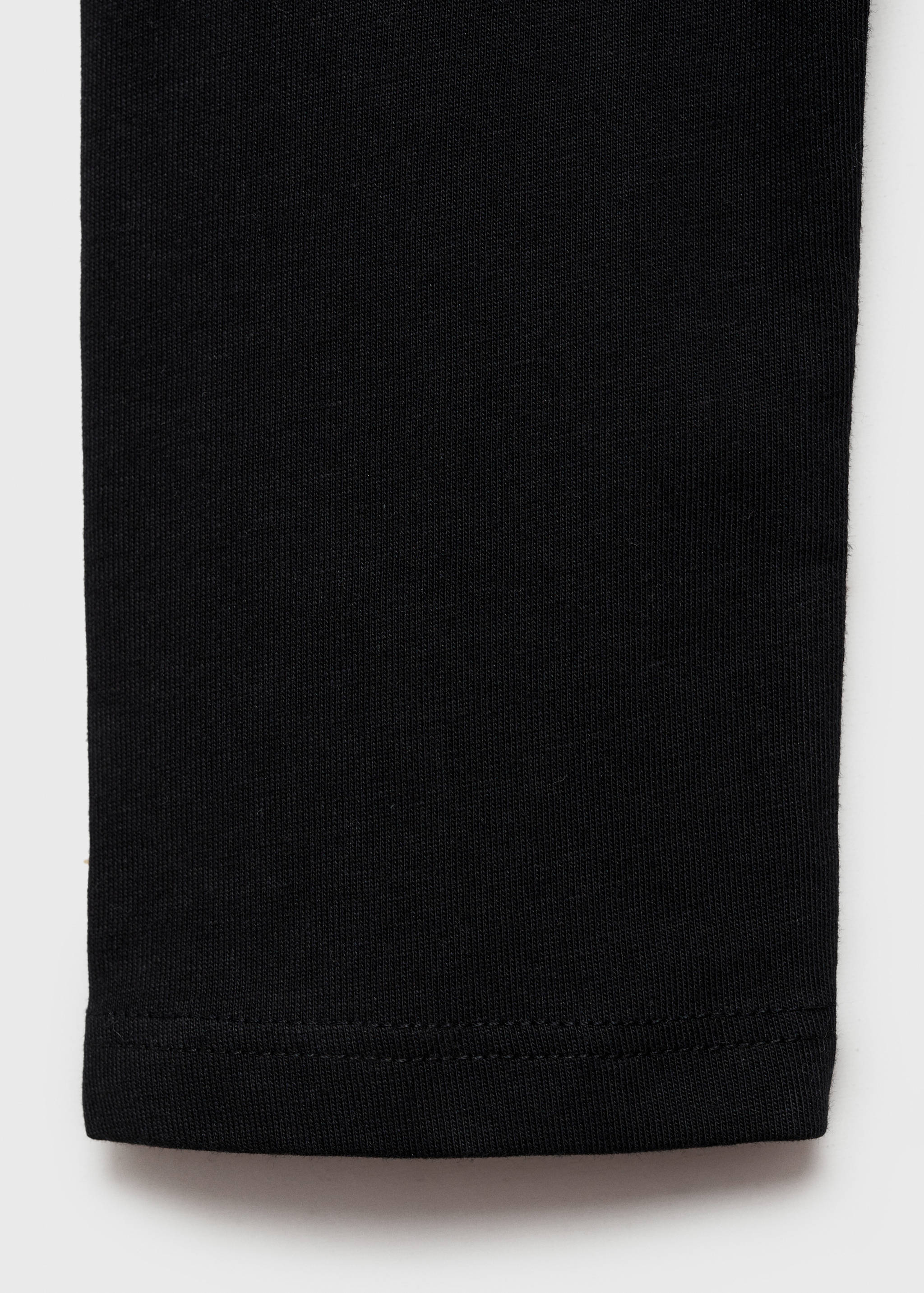 Wrap detail cotton t-shirt - Details of the article 0