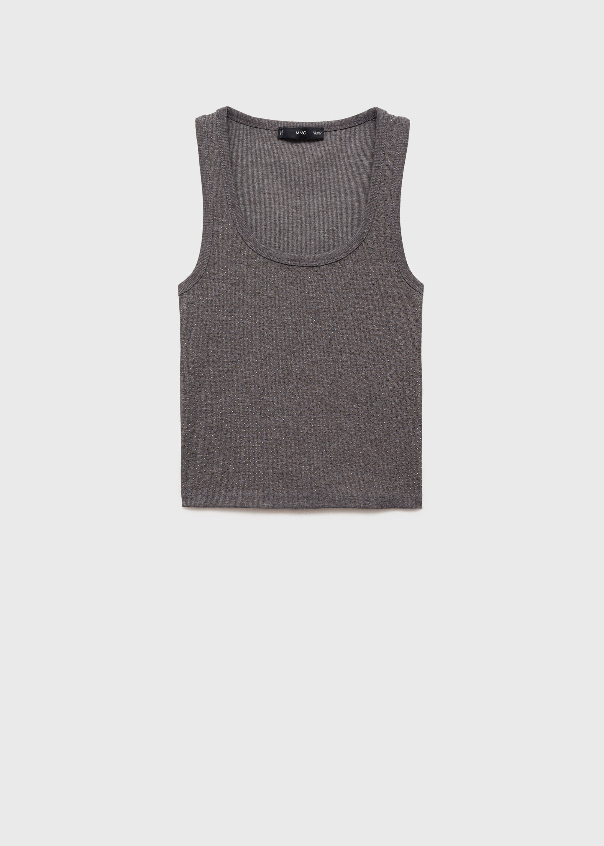 Sequined tank top - Article without model